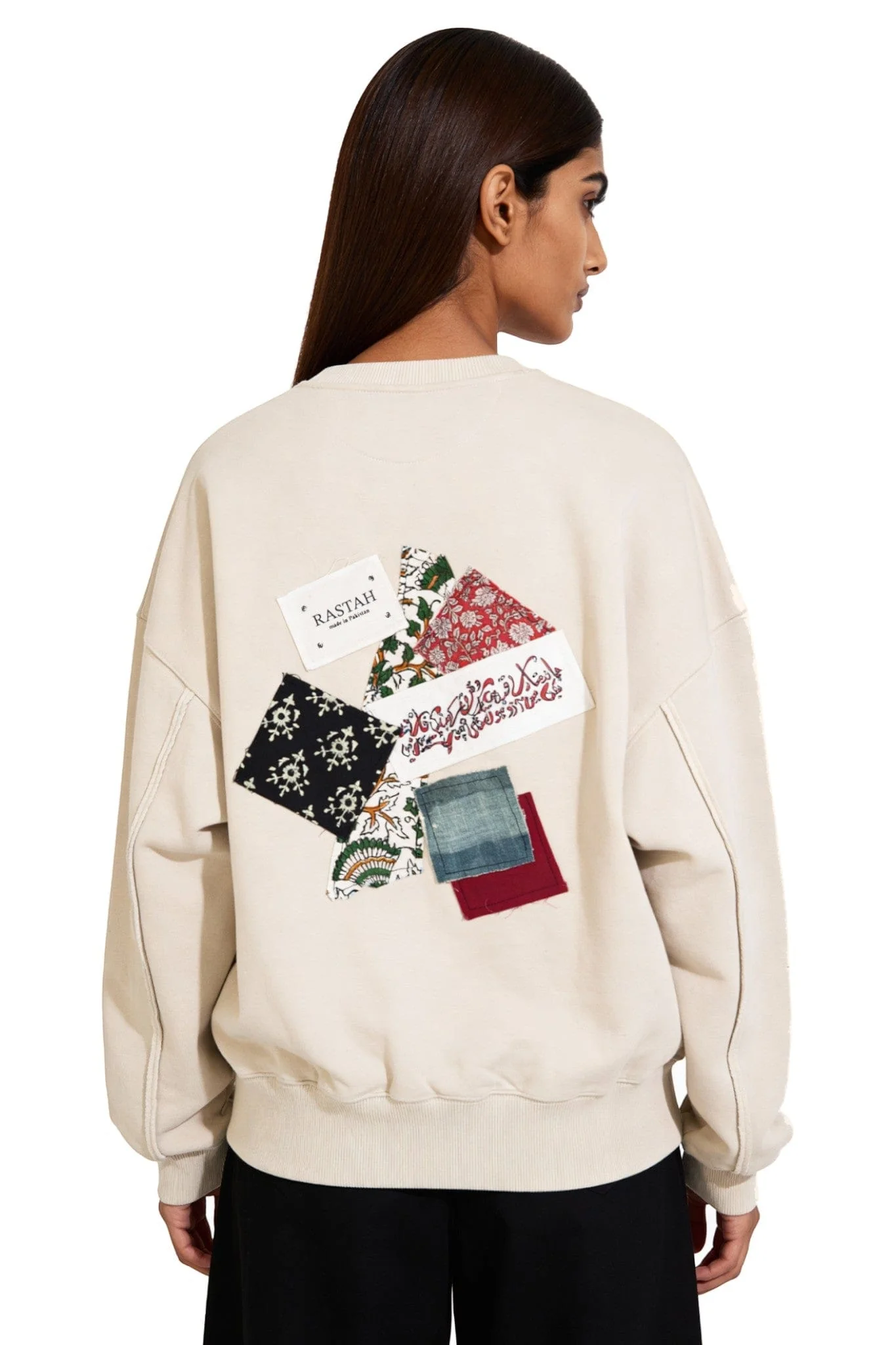 Heirloom patchwork sweatshirt - Image 10
