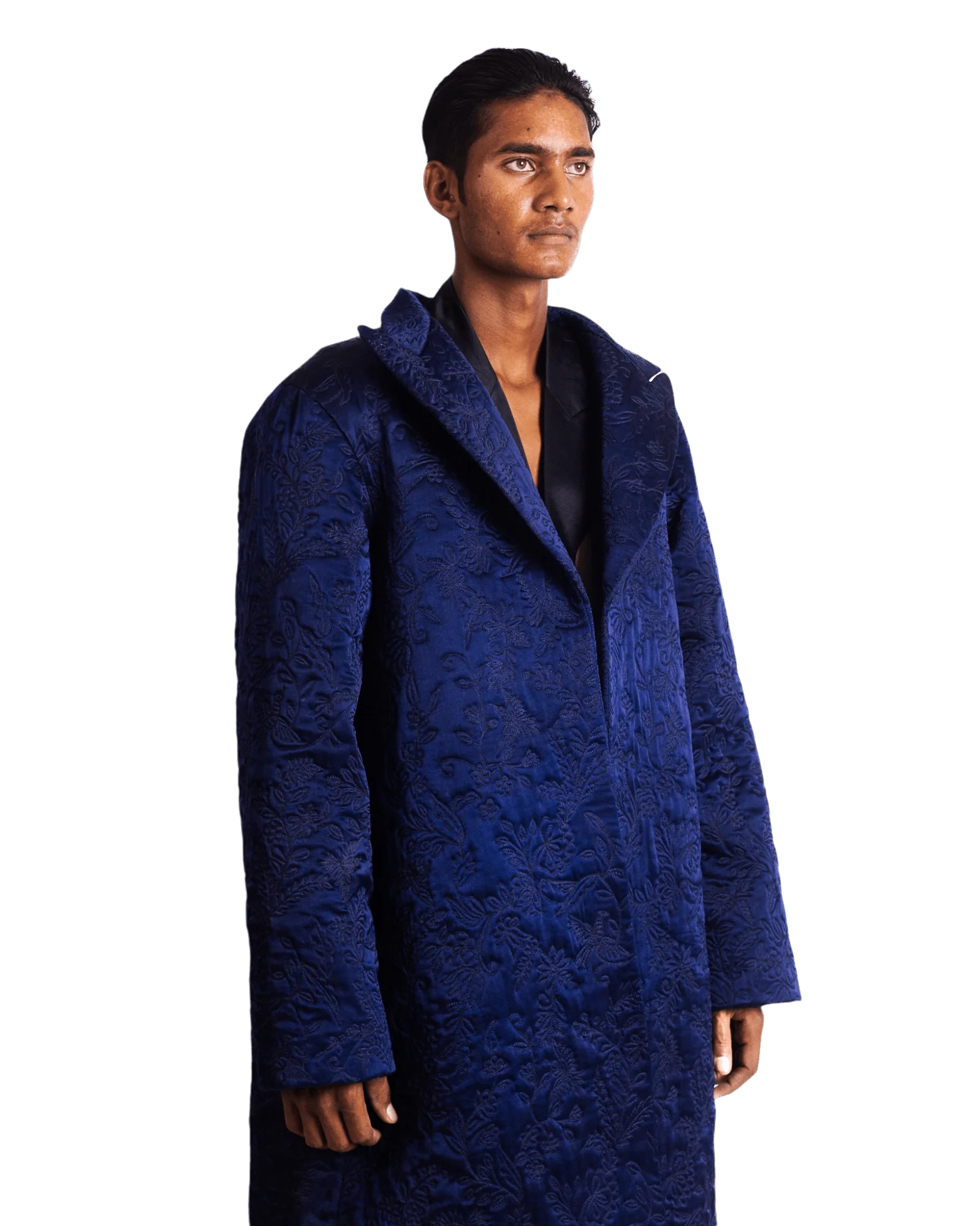 "Her majesty" quilted long coat - Image 5