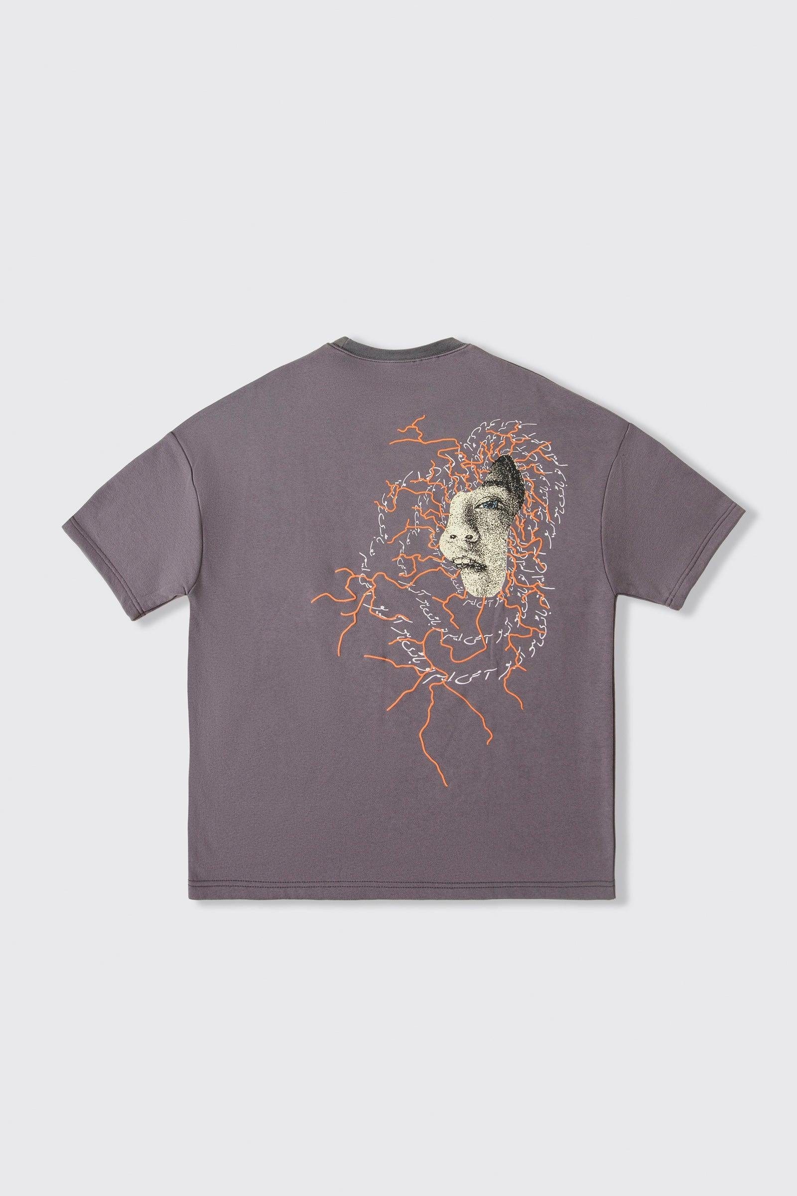 "I am nobody" grey T-shirt - Image 2