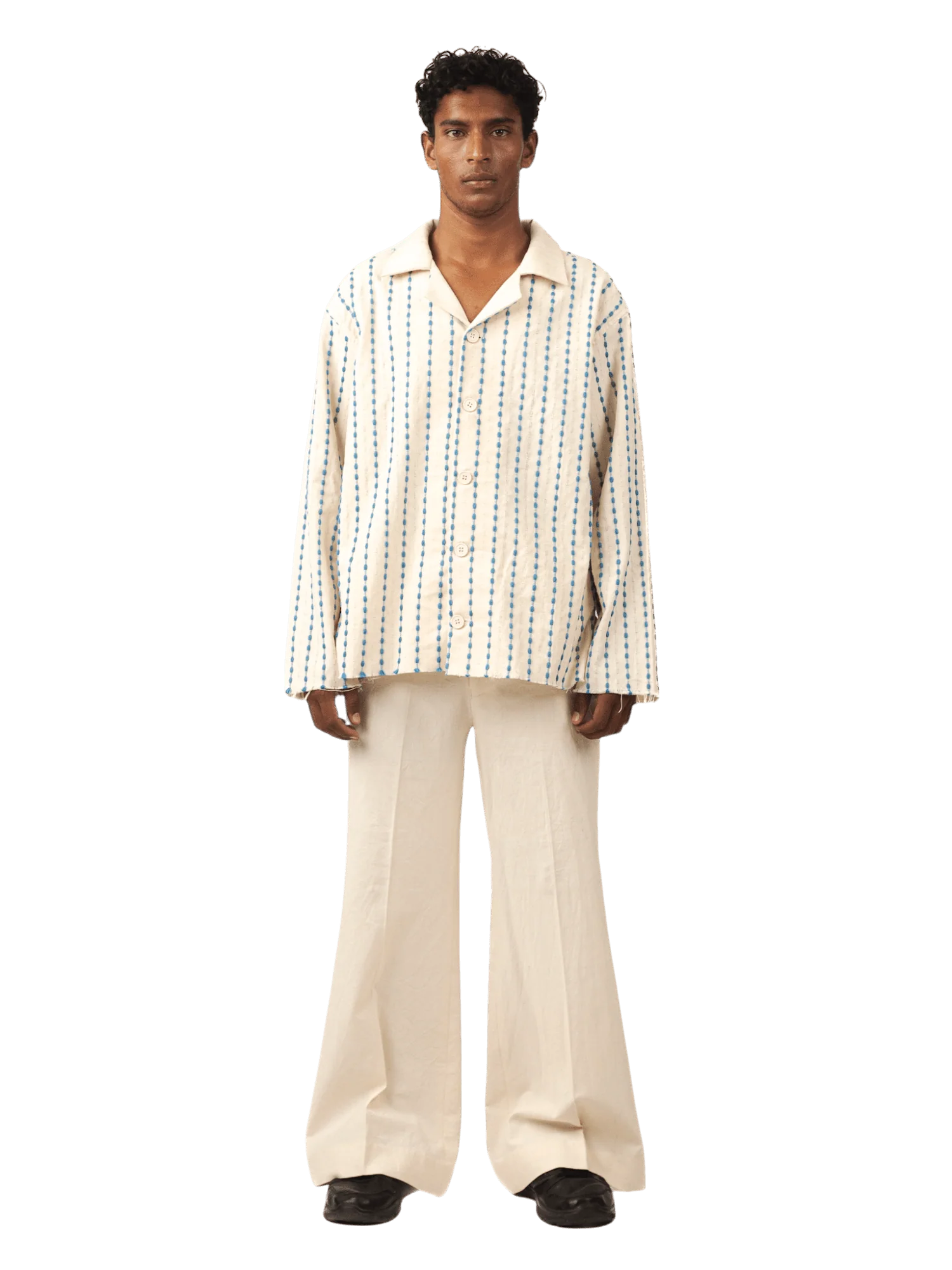 Indus stripe button-down shirt - Image 2