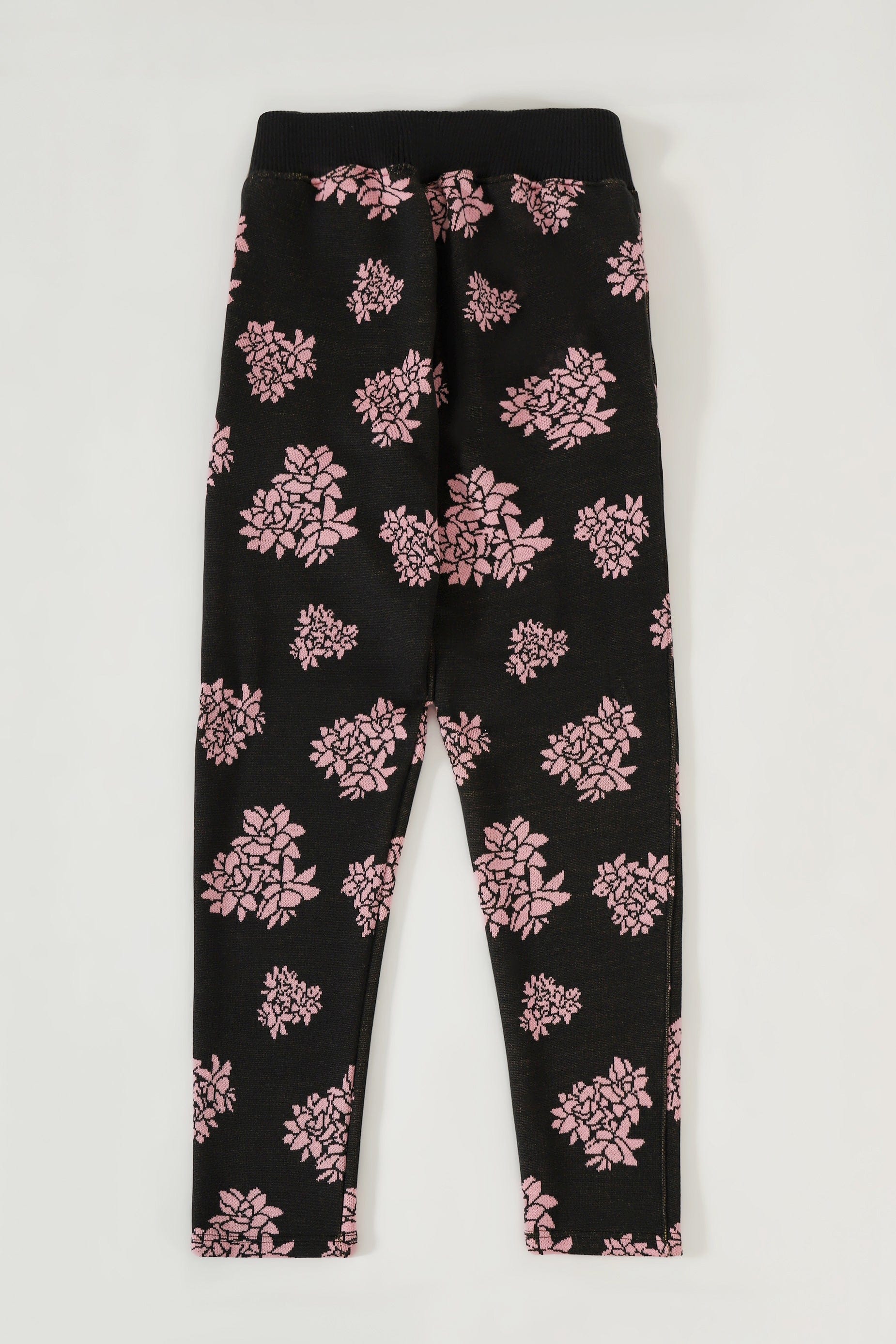 "Jasmine garden" knit sweatpants - Image 7