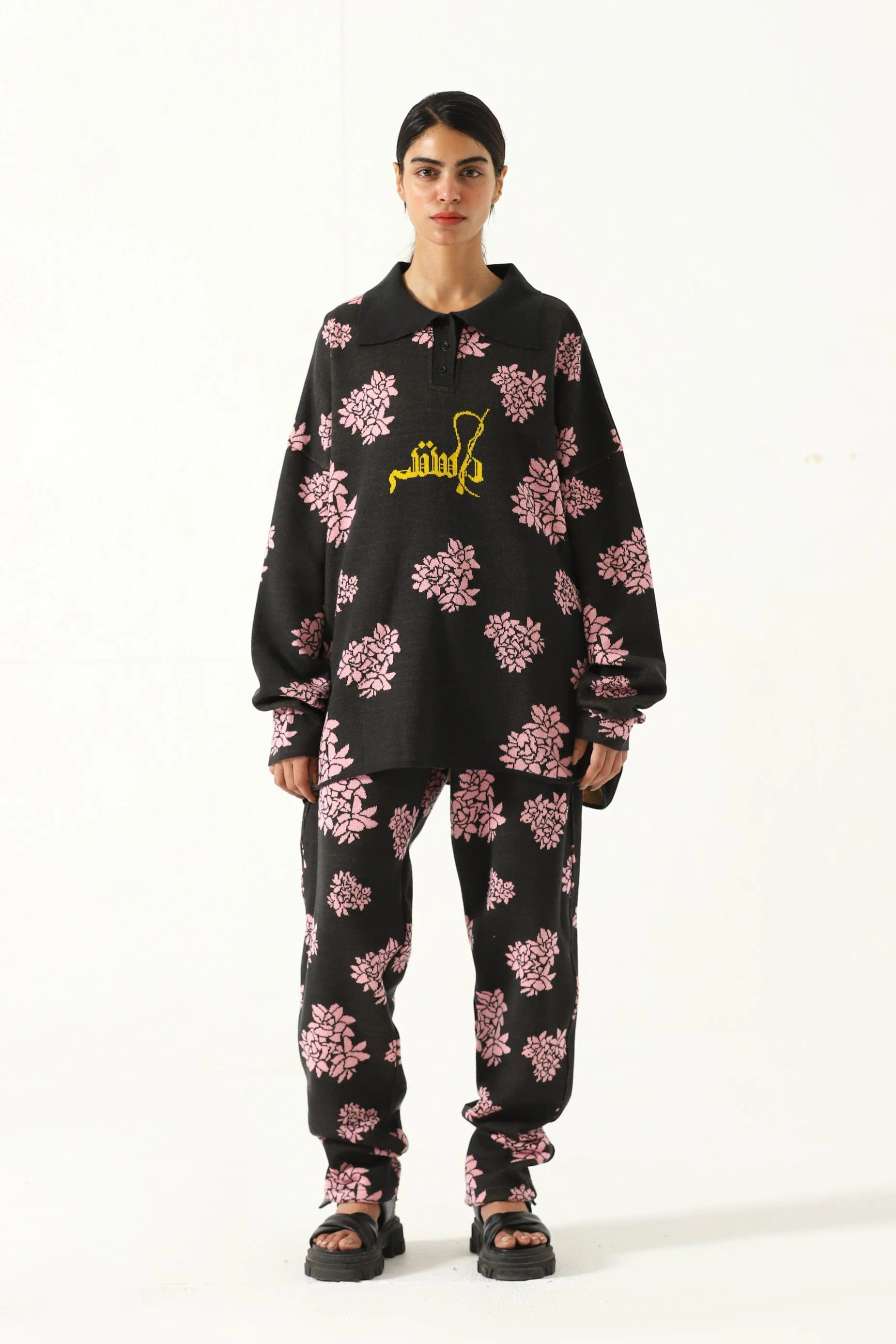 "Jasmine garden" knit sweatshirt - Image 7