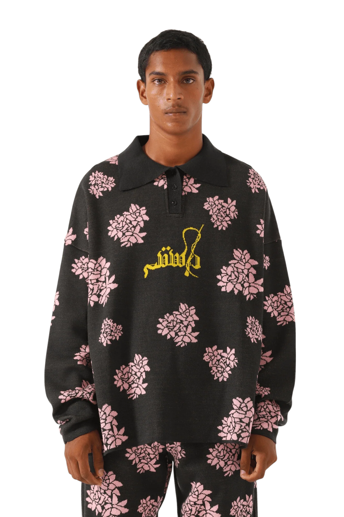 "Jasmine garden" knit sweatshirt - Image 2