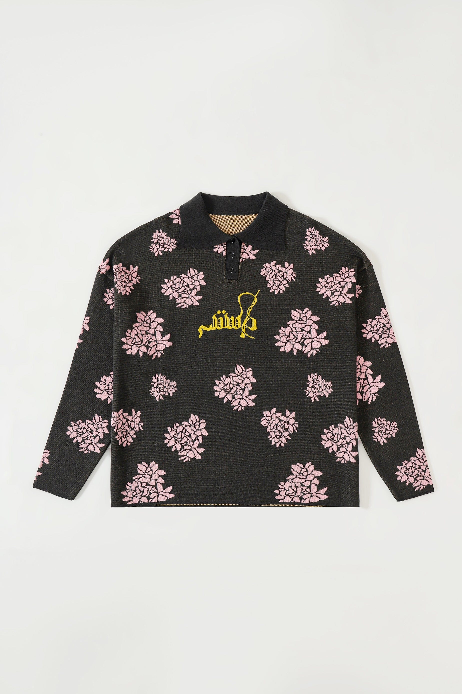 "Jasmine garden" knit sweatshirt - Image 2