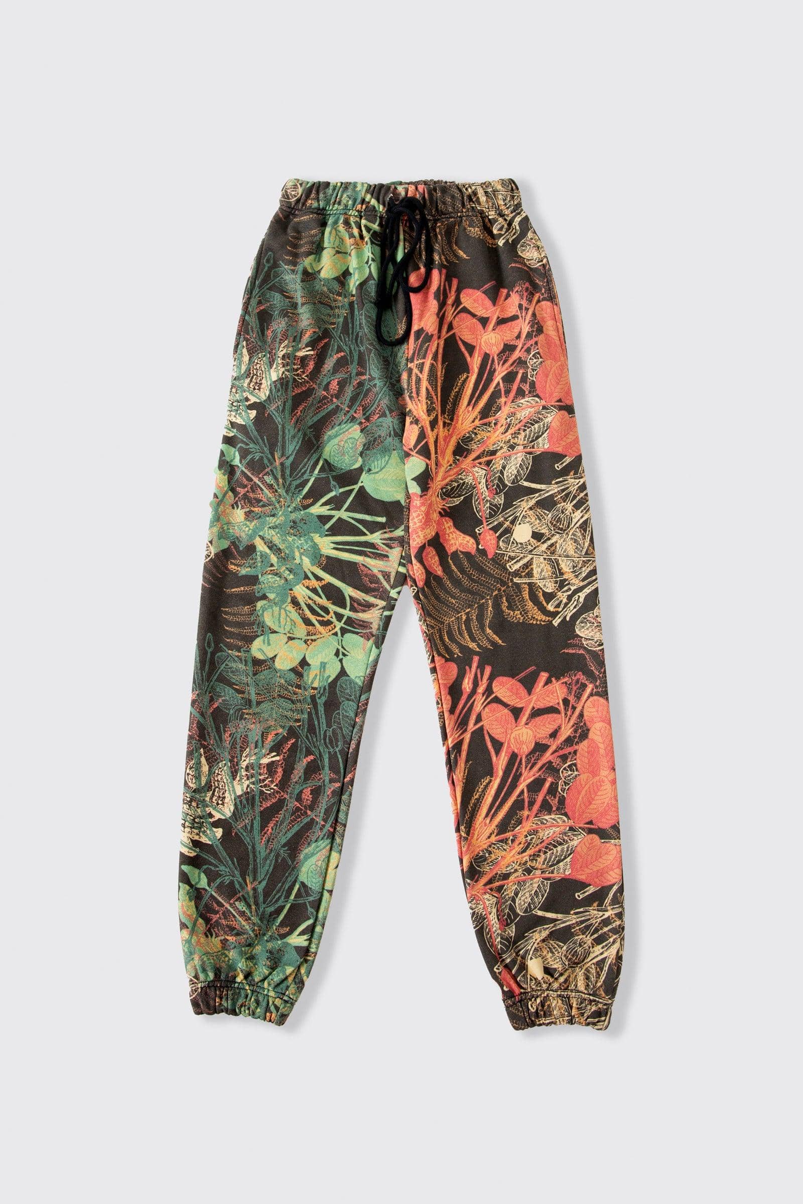 Jungle printed fleece sweatpants - Image 3