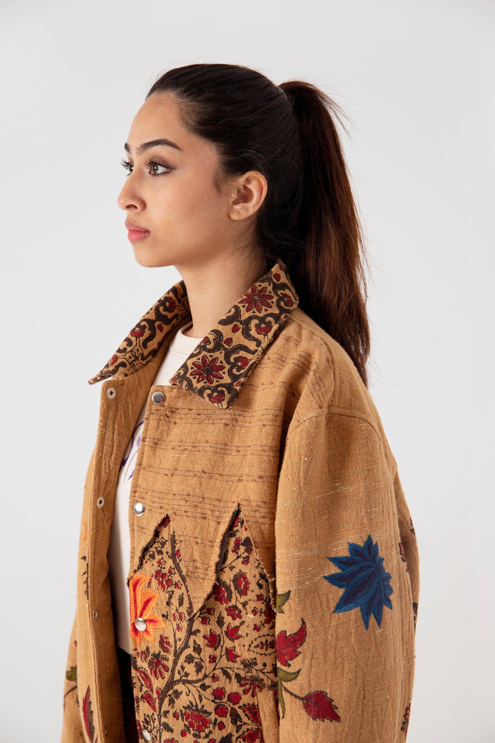 "Lahore with love" embroidered jacket - Image 10