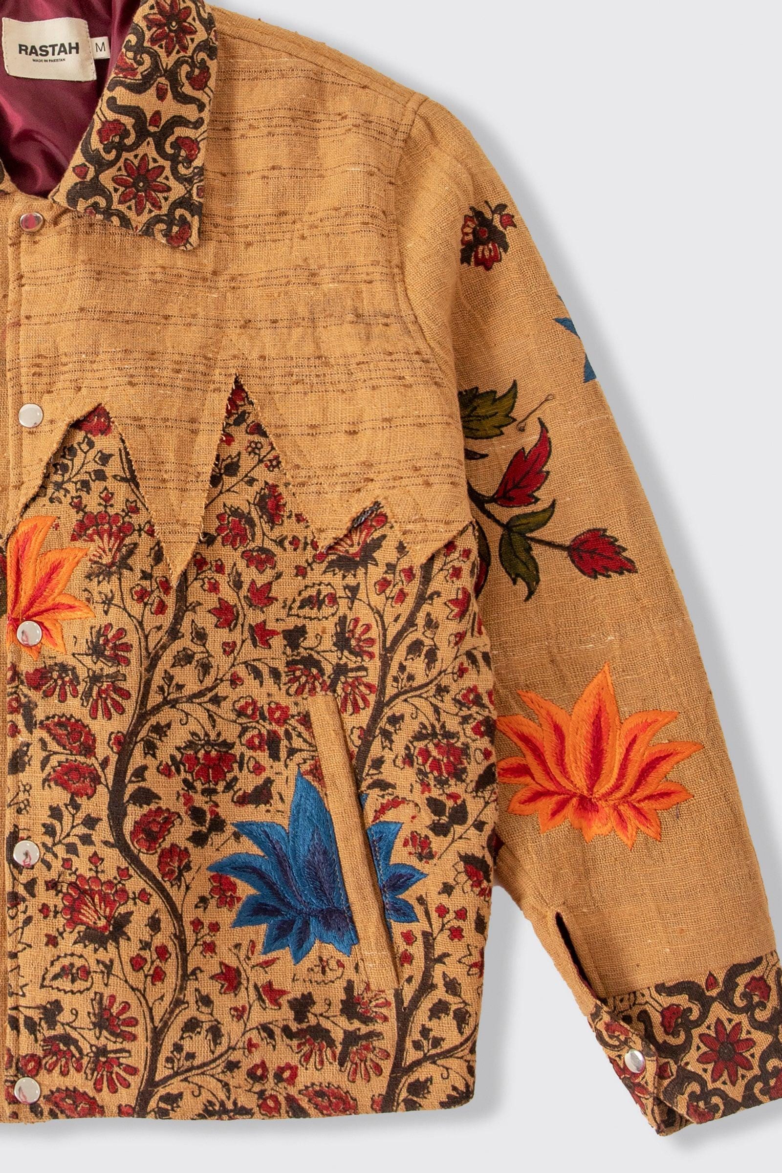 "Lahore with love" embroidered jacket - Image 11