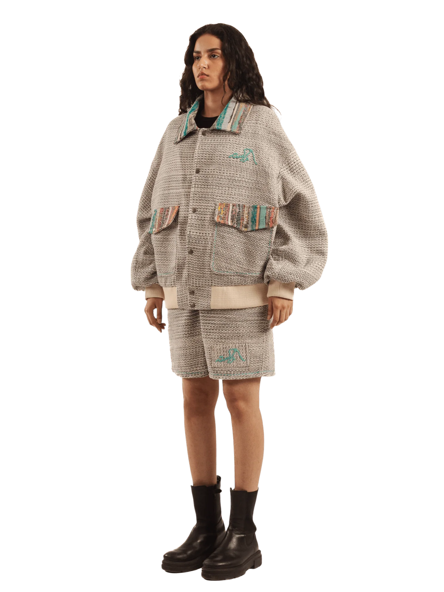 Lahore lights bomber jacket - Image 11