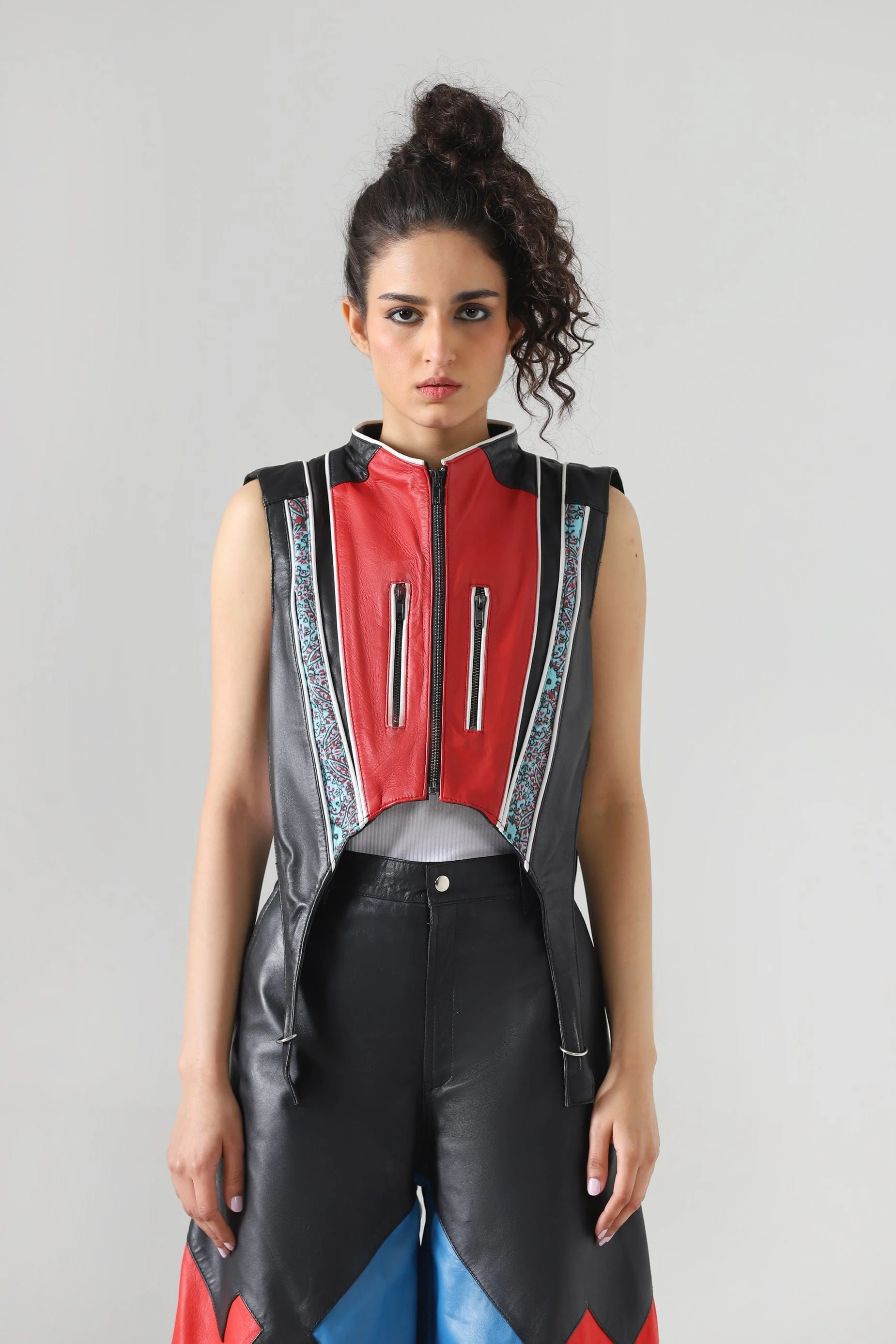 "After hours" leather vest - Image 2