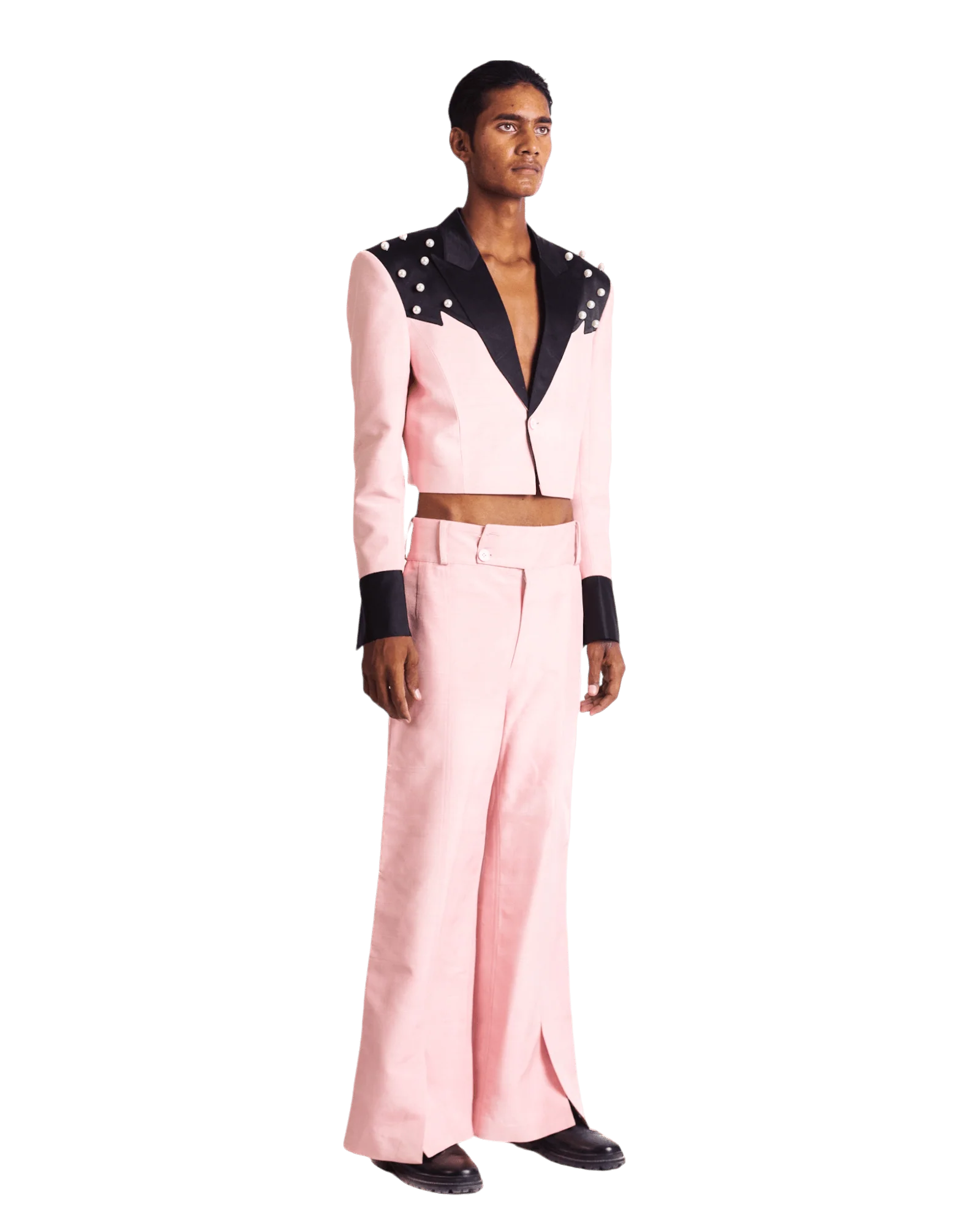 "Levant" cropped jacket - Image 6