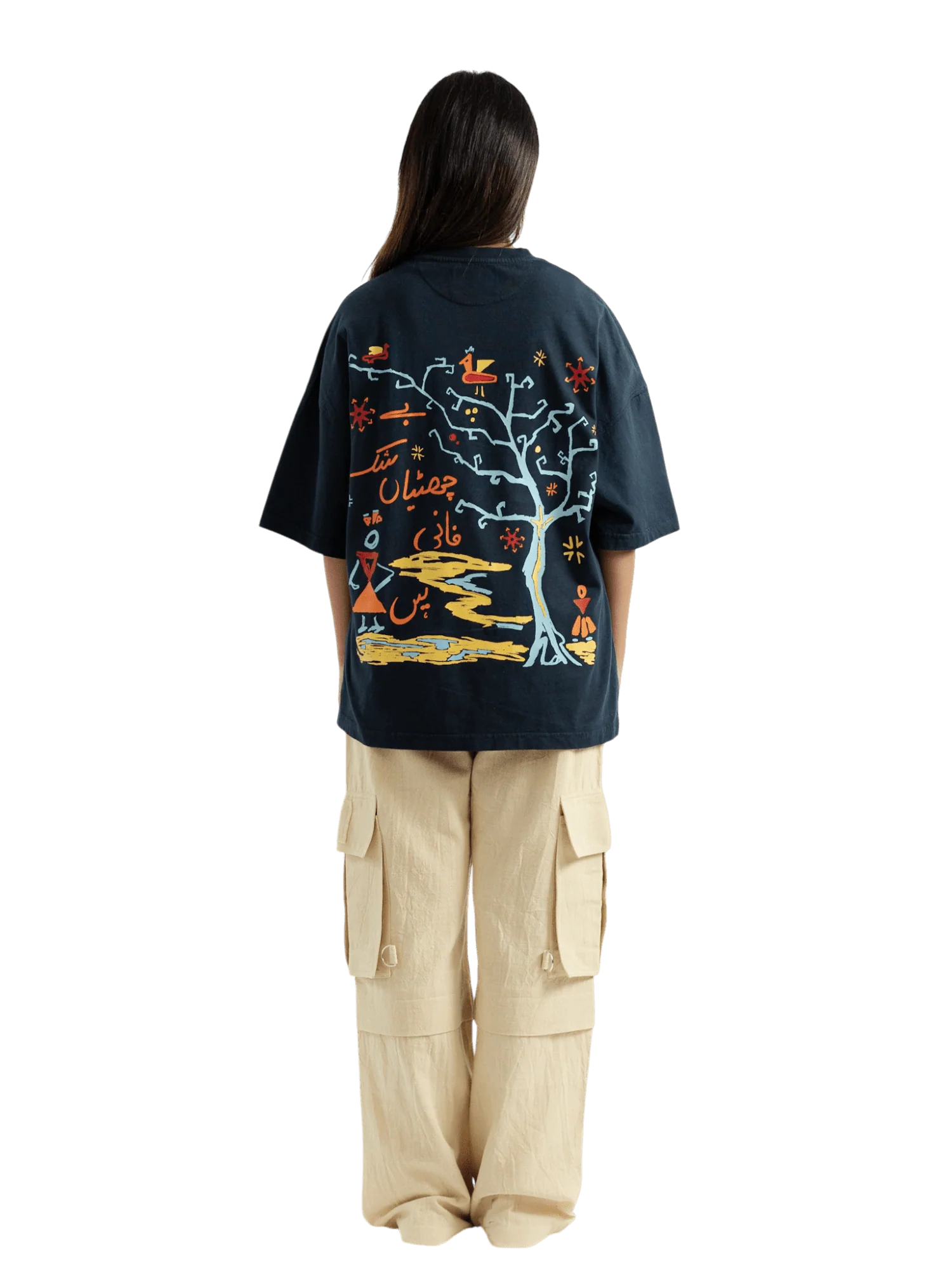 "Lost in symbols" graphic T-shirt - Image 13