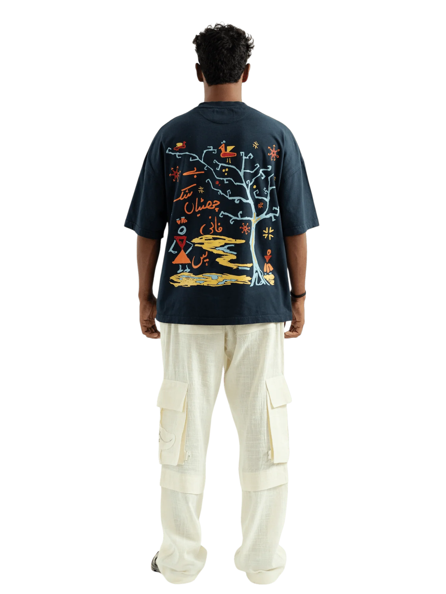 "Lost in symbols" graphic T-shirt - Image 8