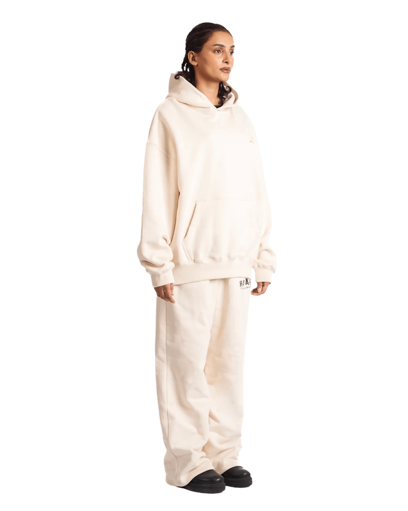 "Metropolis dream" beige hoodie - Image 12