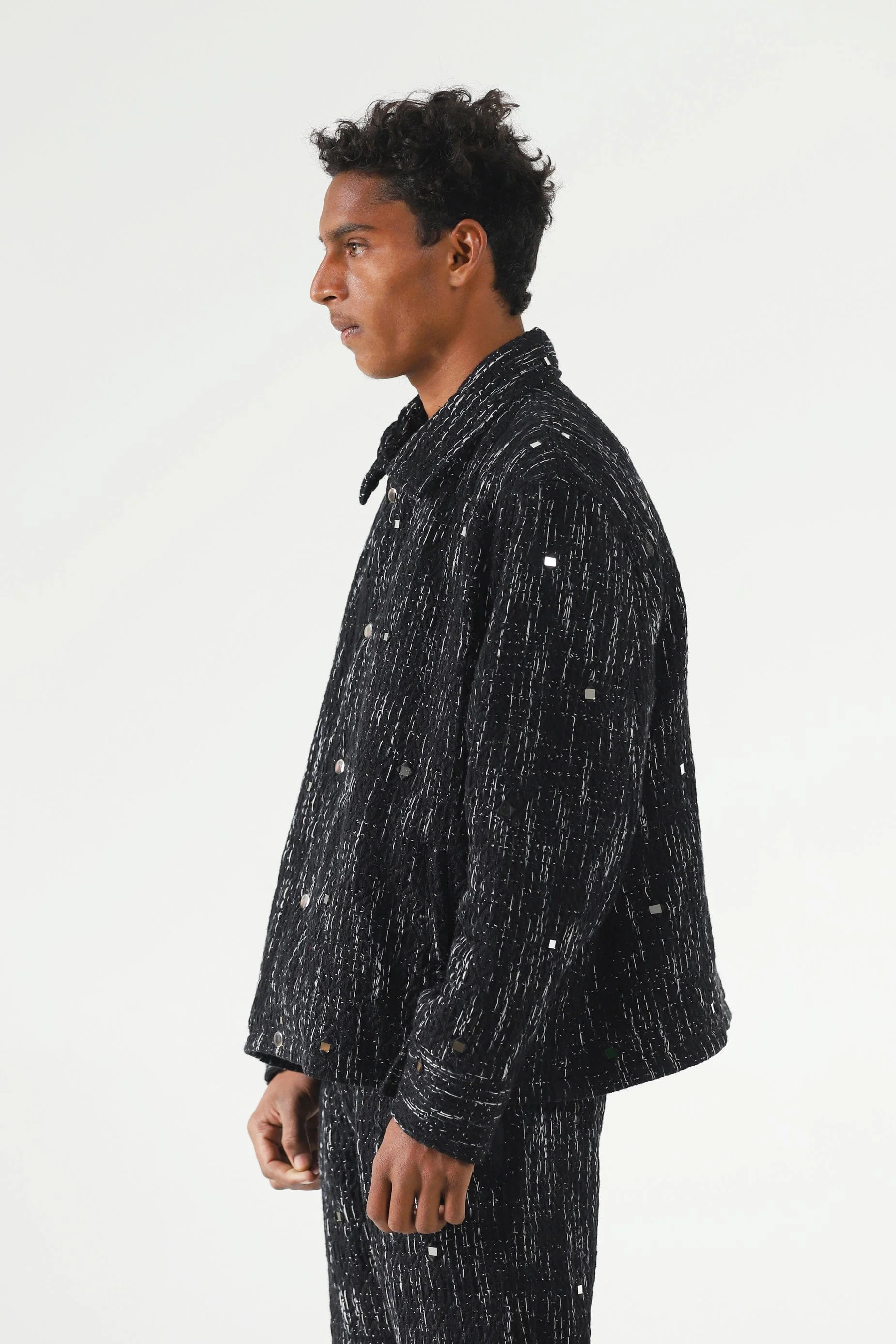 Handwoven mirror jacket - Image 6