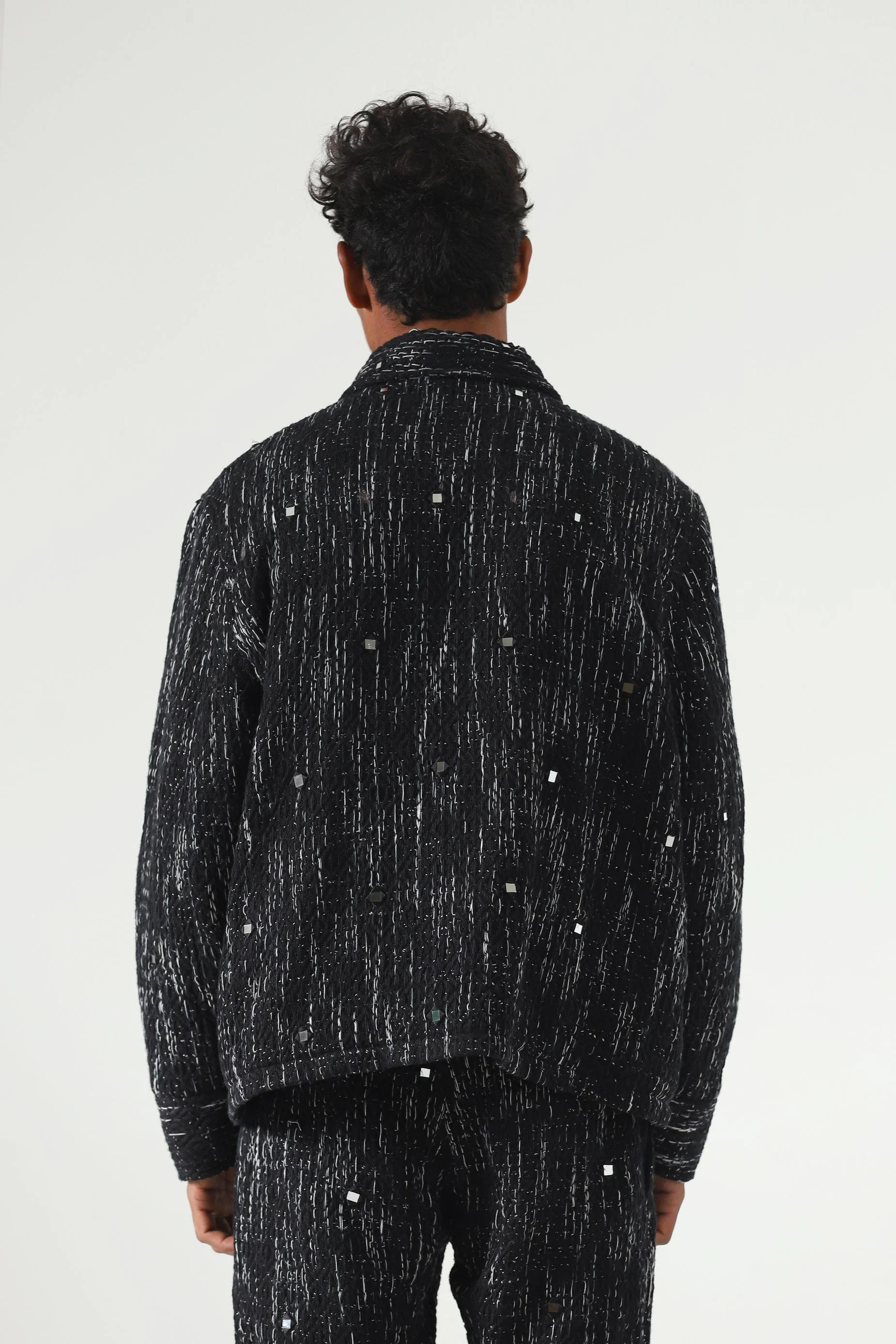 Handwoven mirror jacket - Image 7