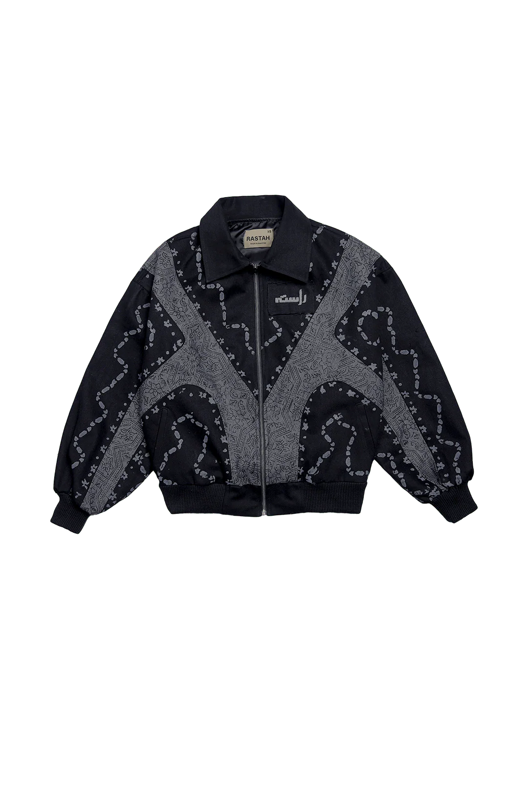 Monochrome panels jacket