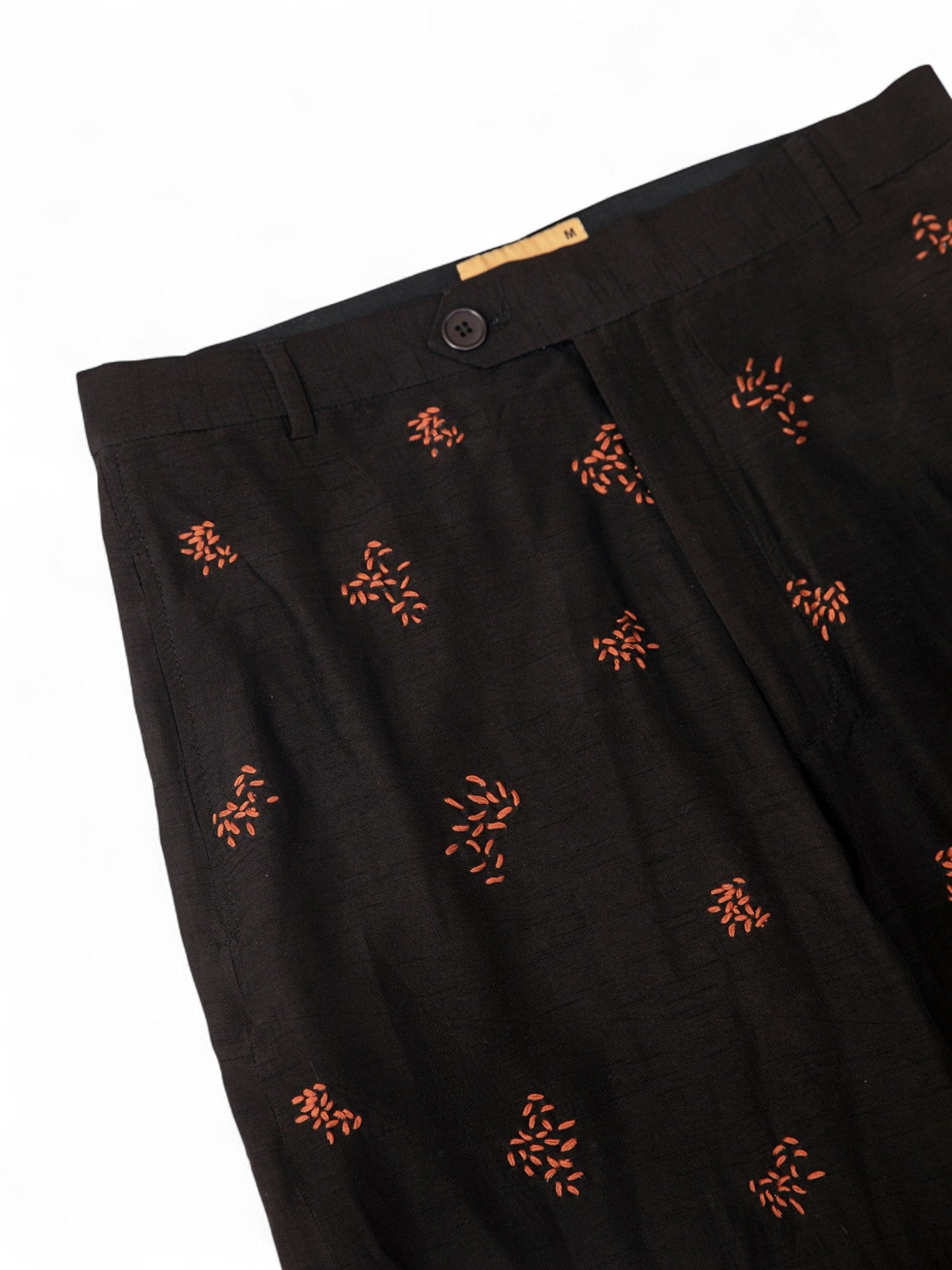 Moonlit garden silk pants - Image 15