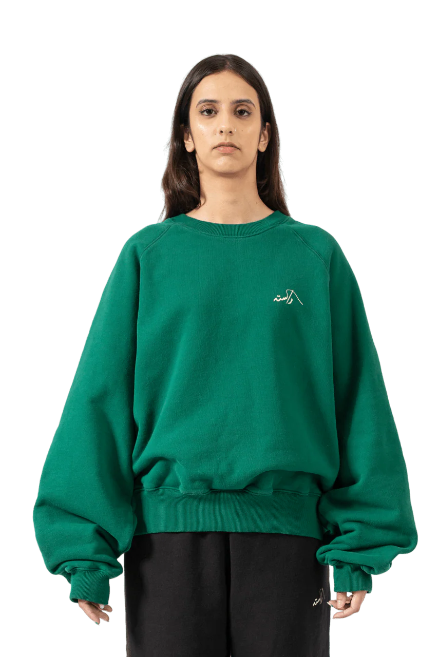 Moss green made in PAK sweatshirt (V2) - Image 3
