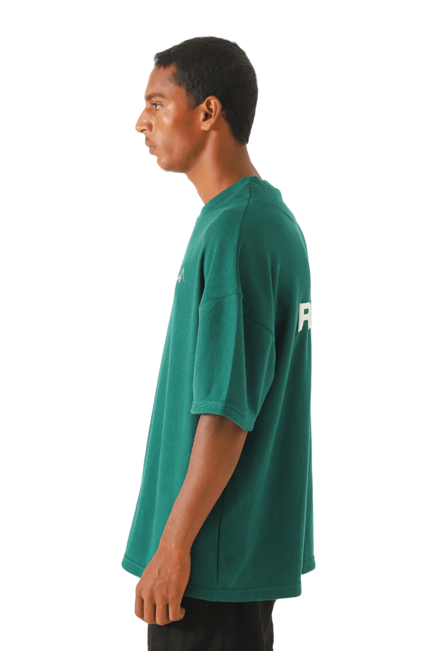 Moss green made in PAK T-shirt (V1) - Image 4
