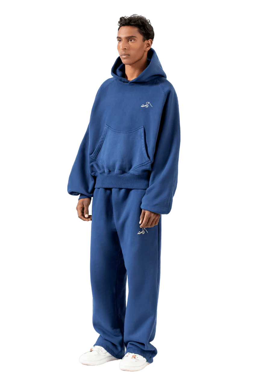 Navy blue made in PAK hoodie (V2) - Image 5