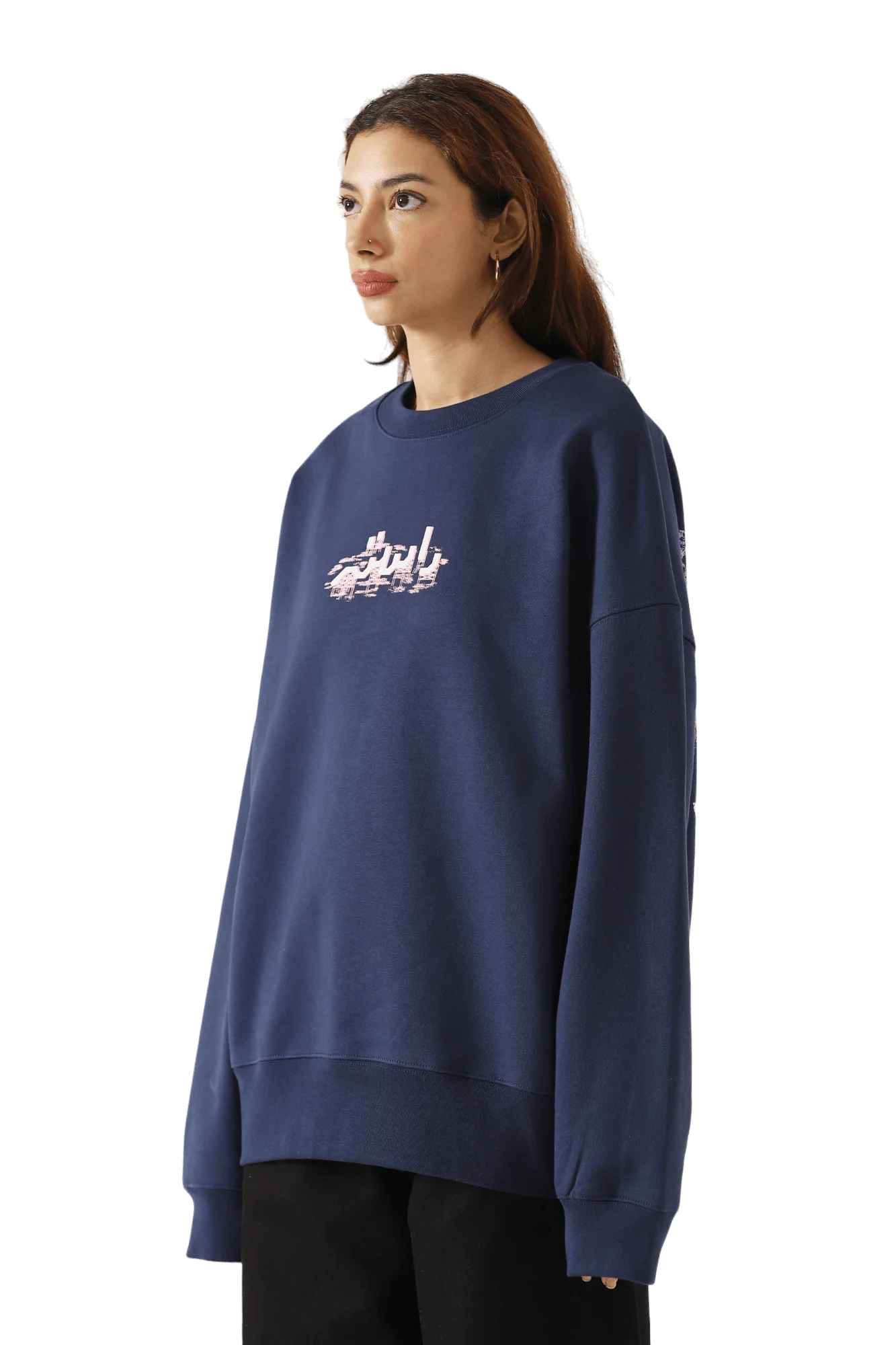 "Spirits" screen printed sweatshirt - Image 4