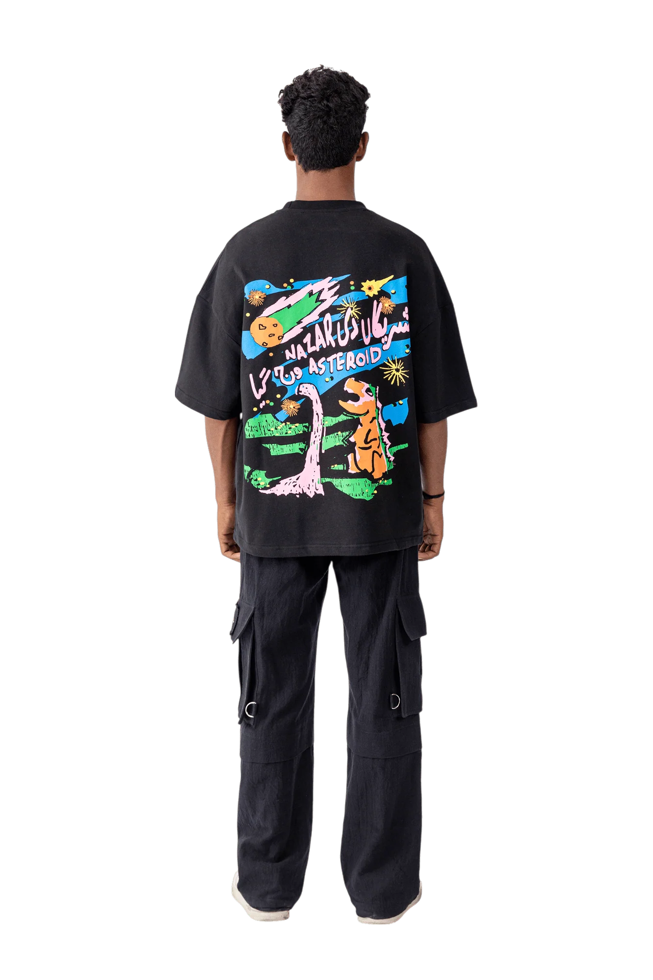“Nazar aur asteroid” oversized T-shirt - Image 7