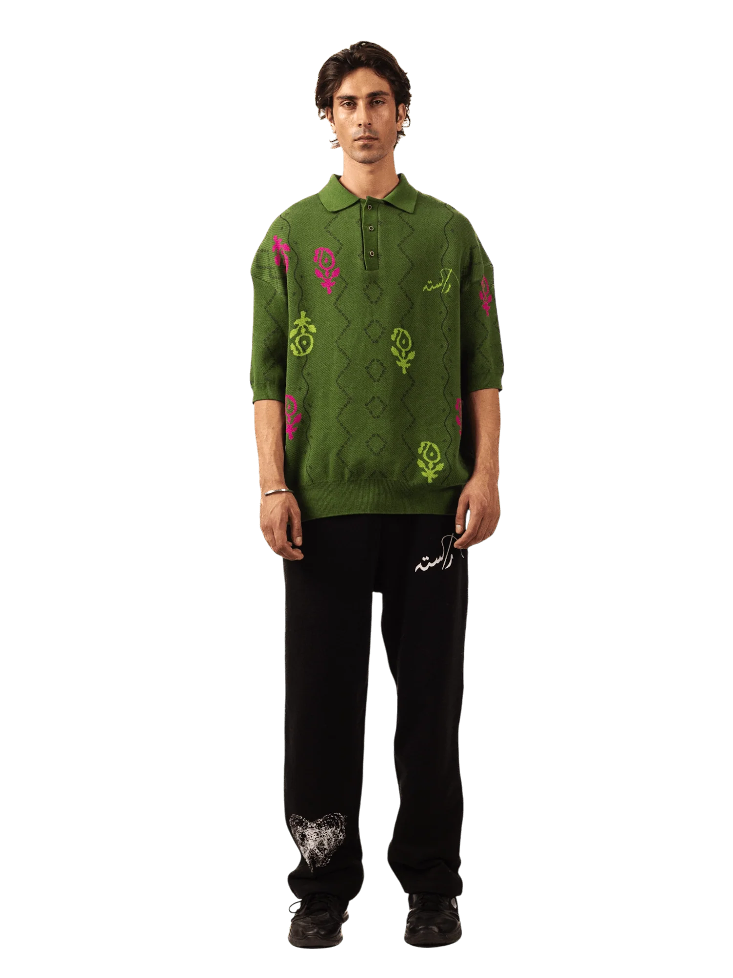 Nazm-E-Sabz polo shirt - Image 4
