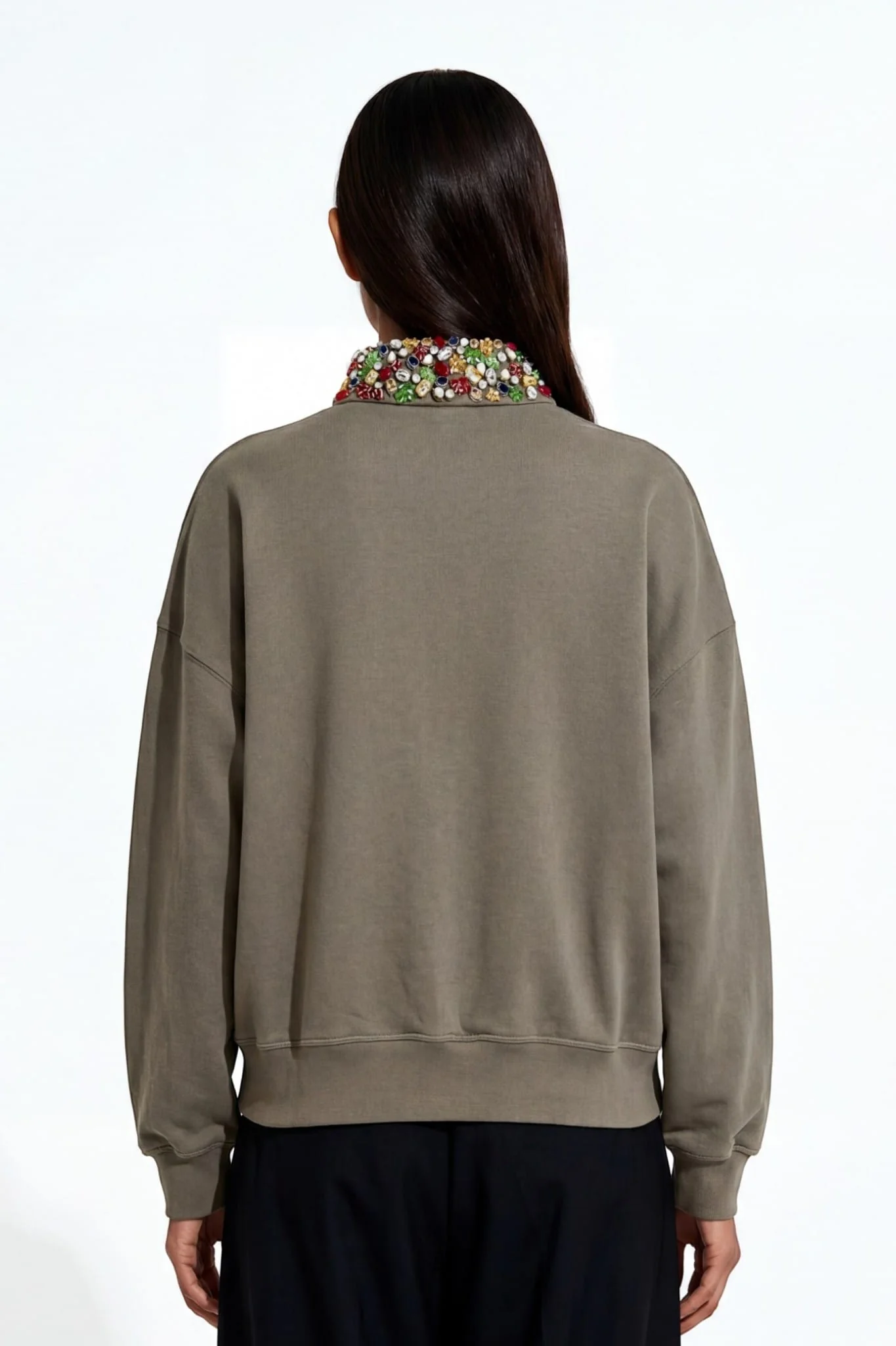Ornamented crown sweatshirt - Image 8