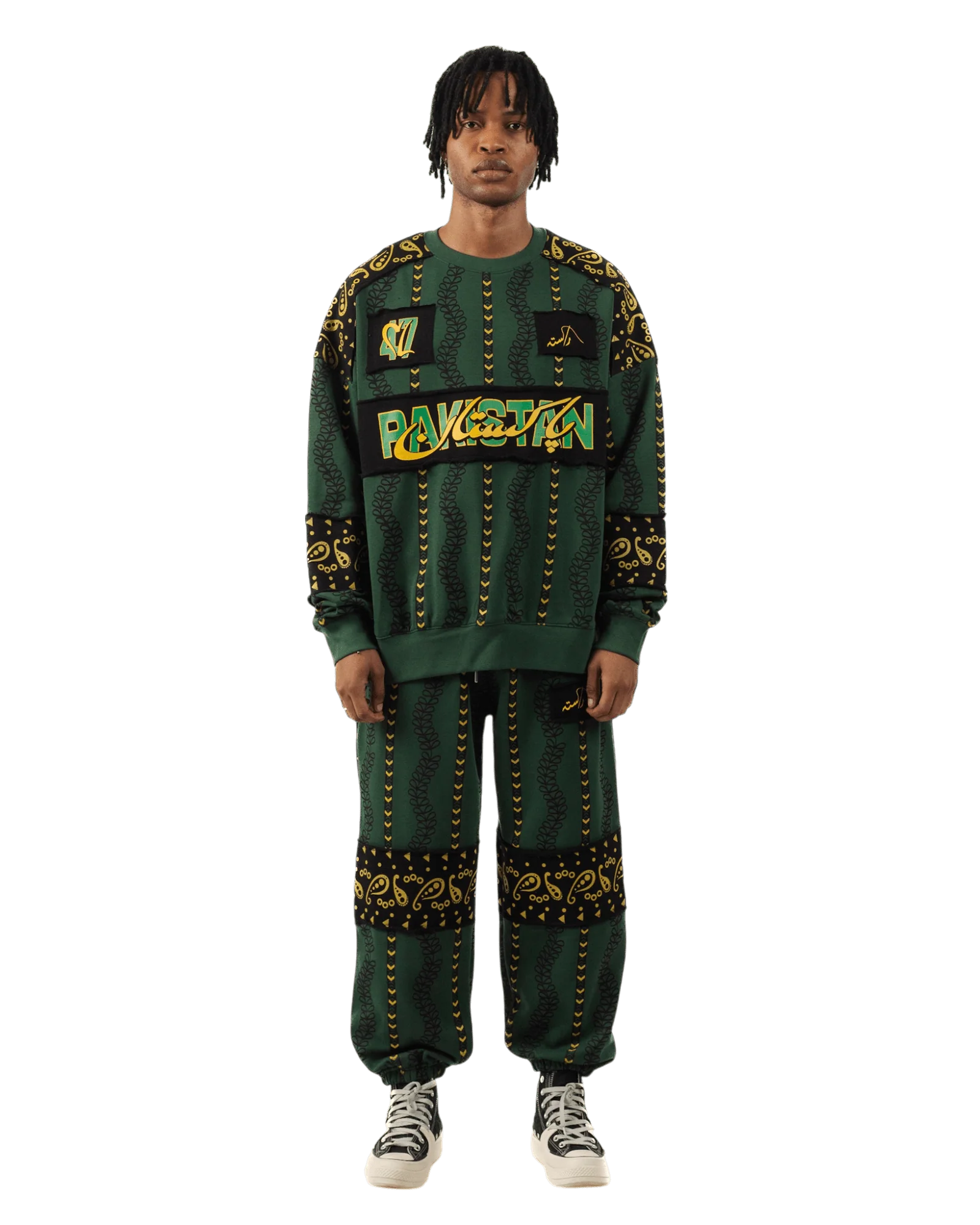 PAK signature stripe sweatshirt - Image 4