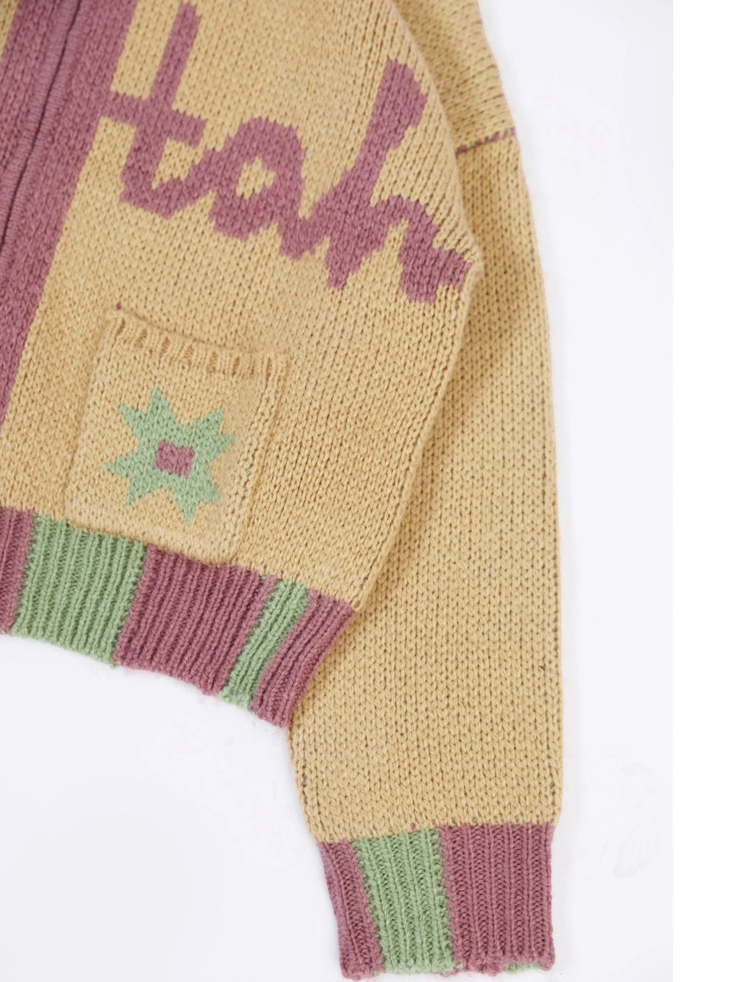"The year was 2005" jacquard zip sweatshirt - Image 14