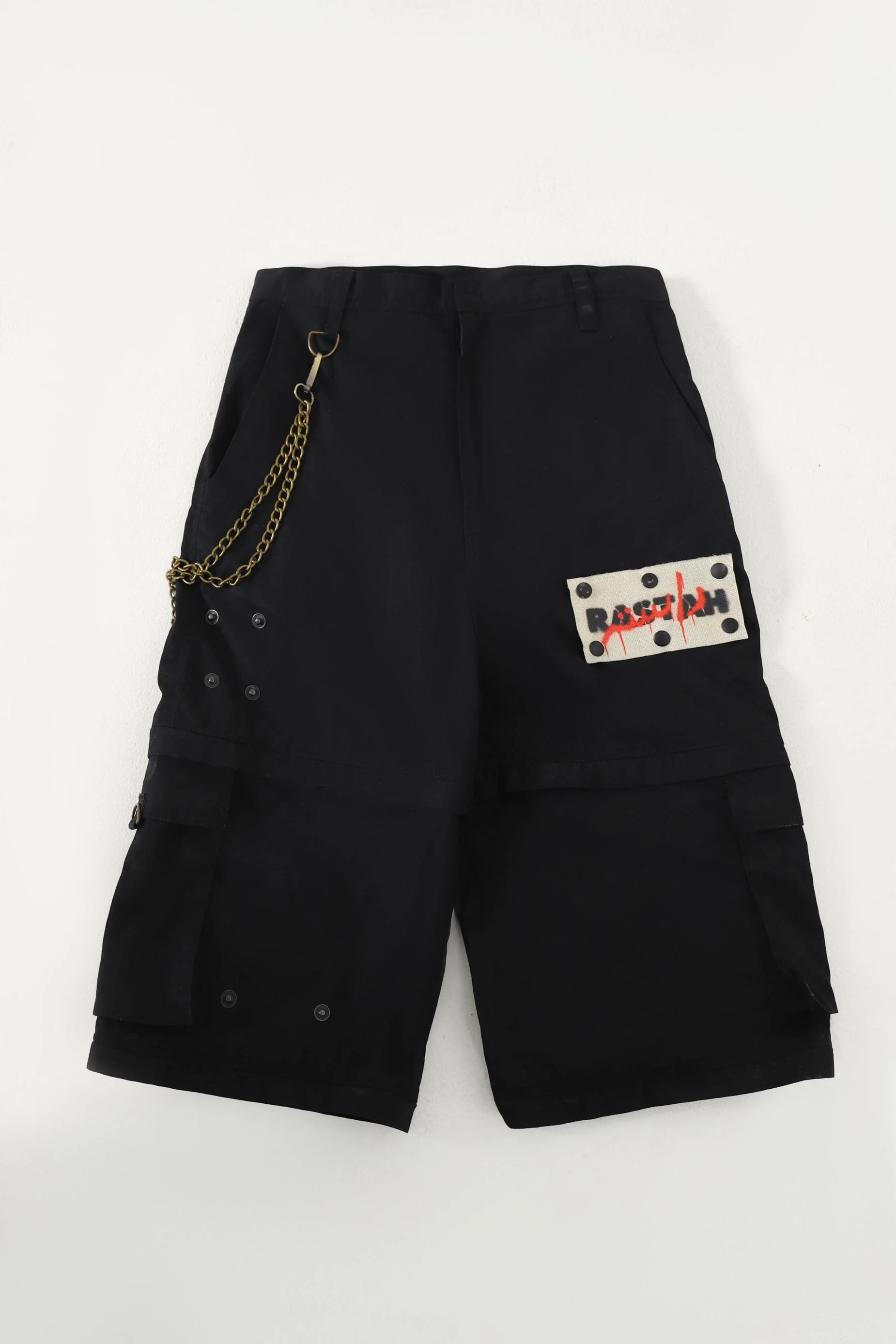 Patchwork cargo pants - Image 10