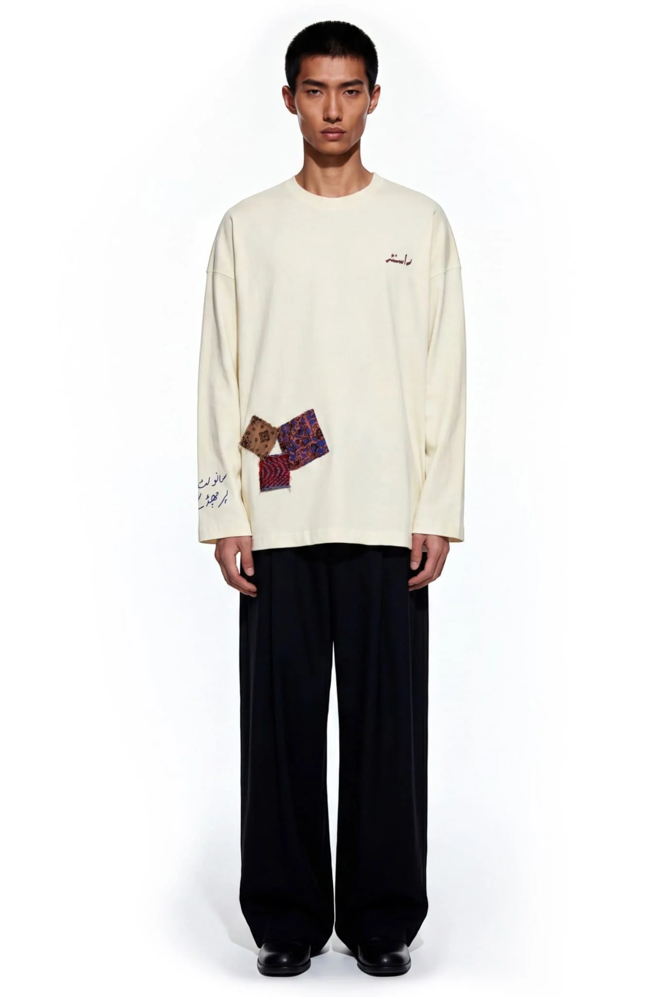 Pieced Memories Lightweight Long Sleeve Tee - Image 4
