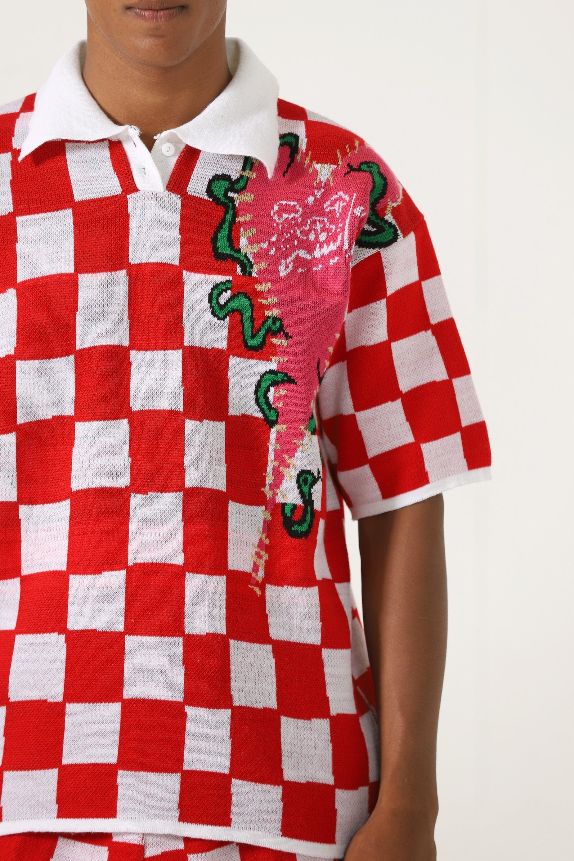 "Playful past" knit polo - Image 7