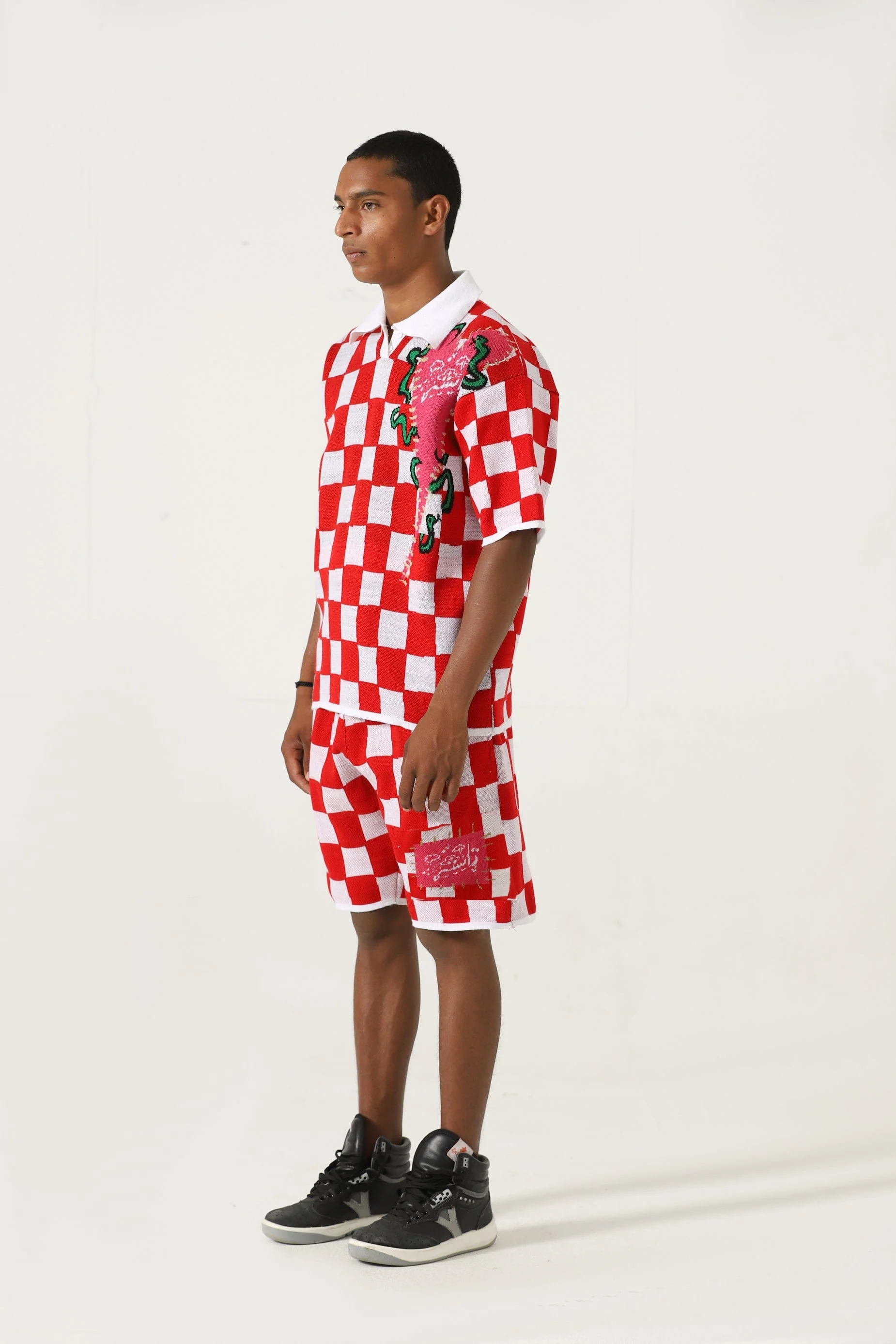 "Playful past" knit polo - Image 8