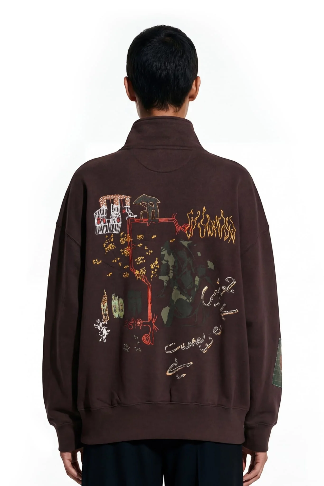 Raah quarter-zip sweatshirt - Image 8