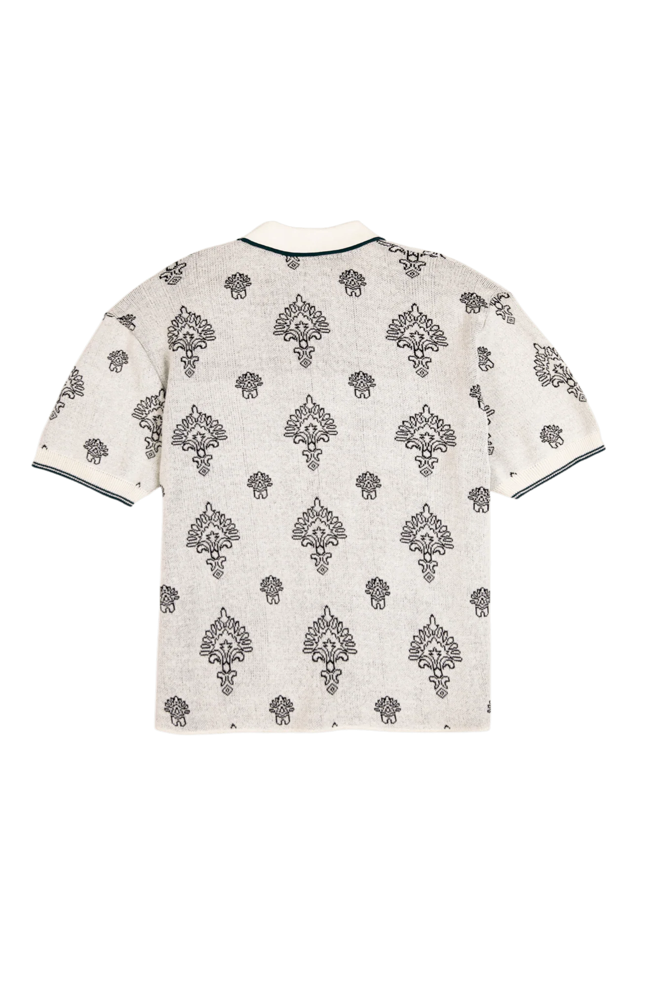 Rastah jacquard knit polo - Image 3