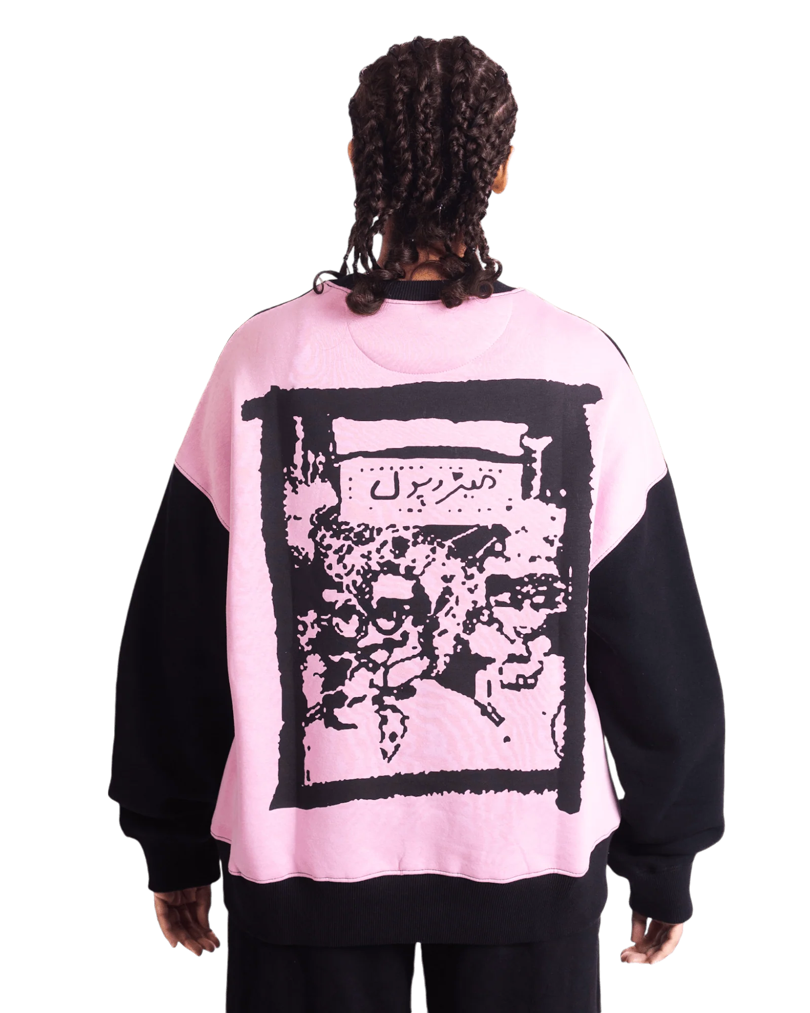 "Rebecca" black sweatshirt - Image 3
