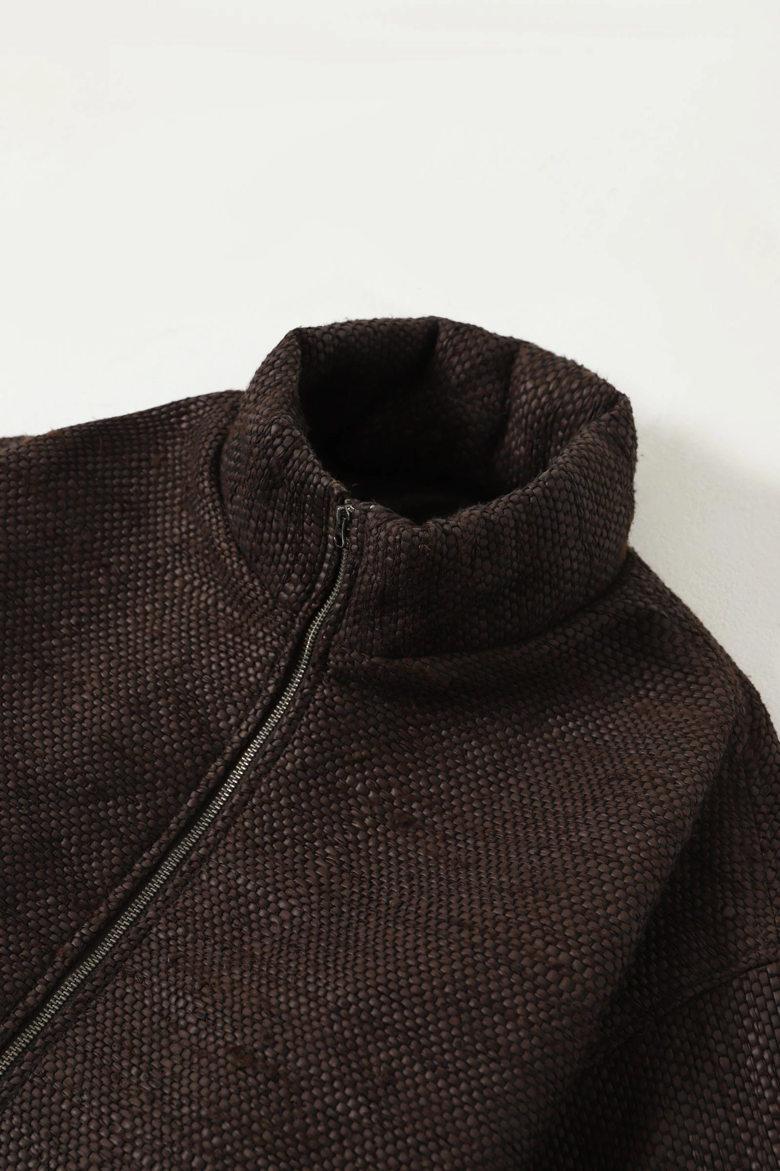 Recycled handwoven short sleeve jacket - Image 2