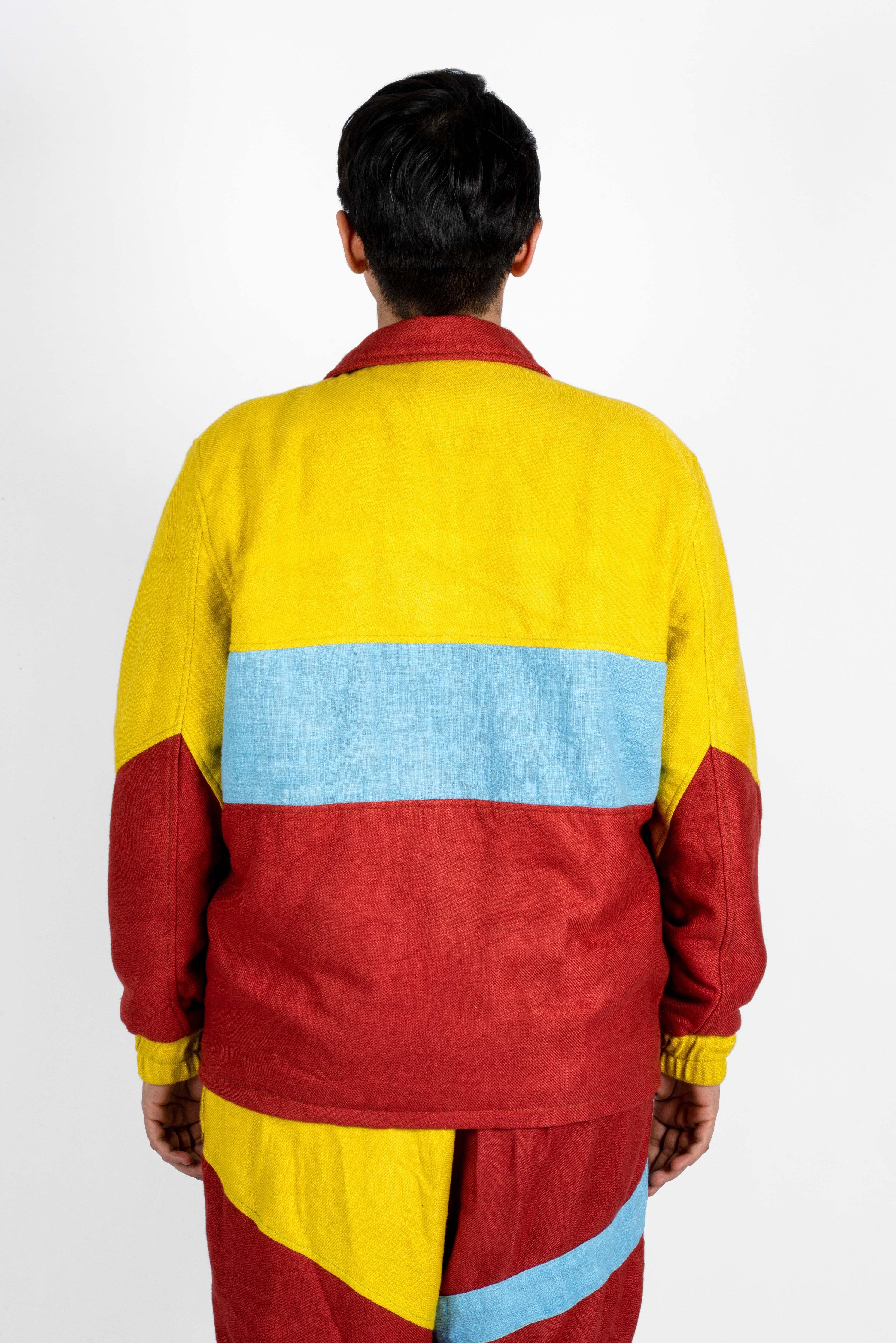 Pakistan hand painted twill jacket - Image 7