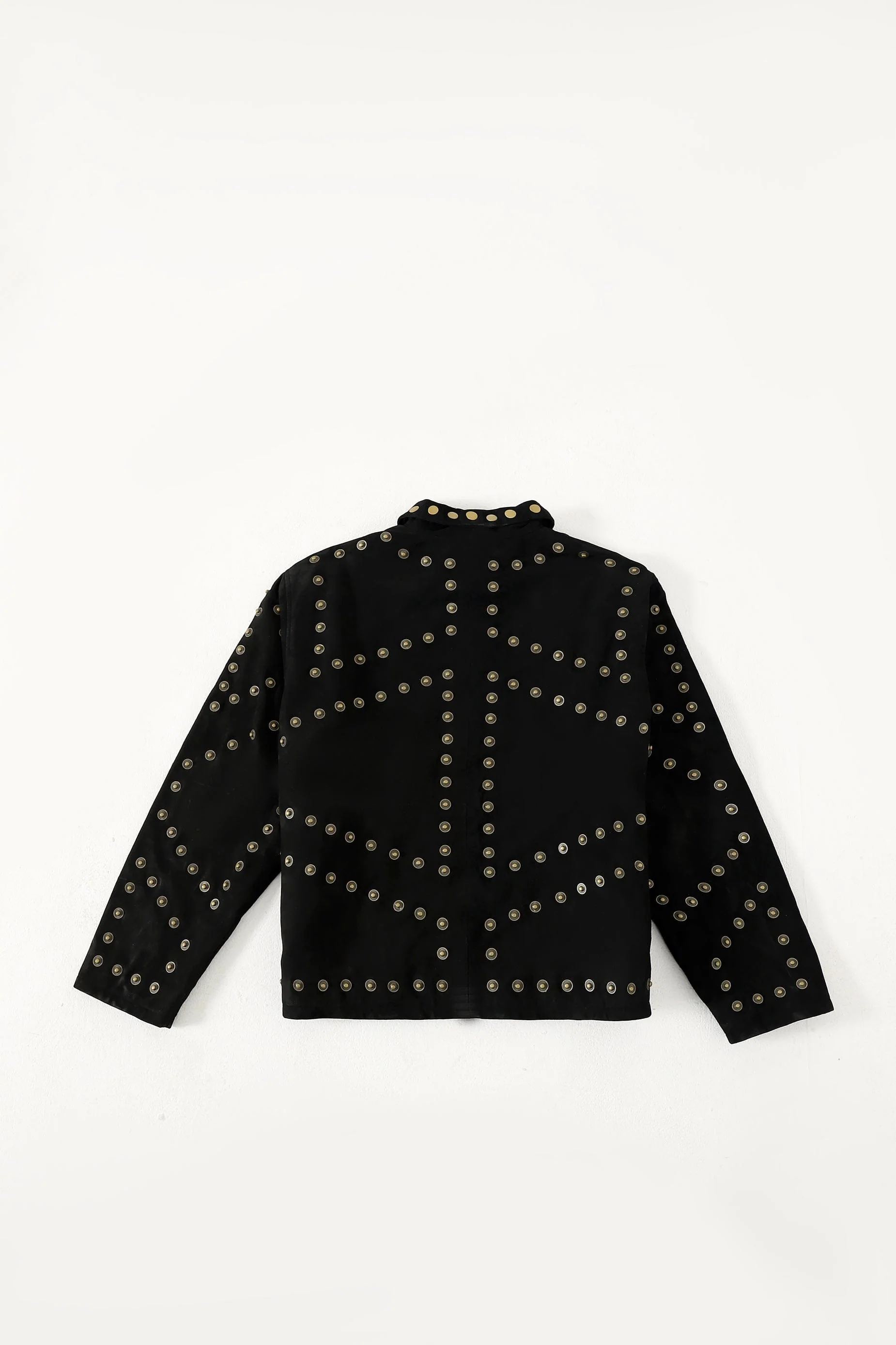 Reversible leather patch jacket - Image 7