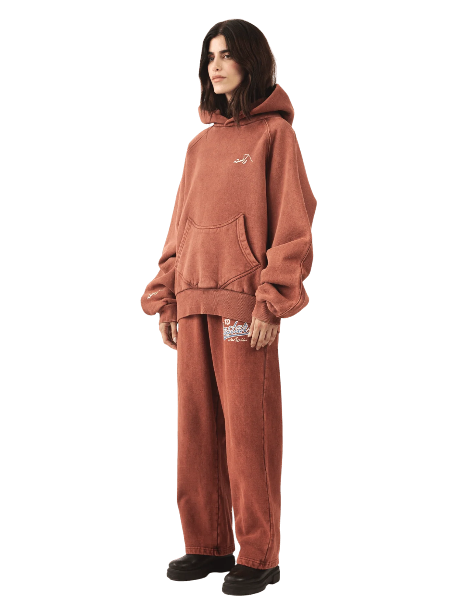 Rust acid wash made in PAK hoodie (V5) - Image 11