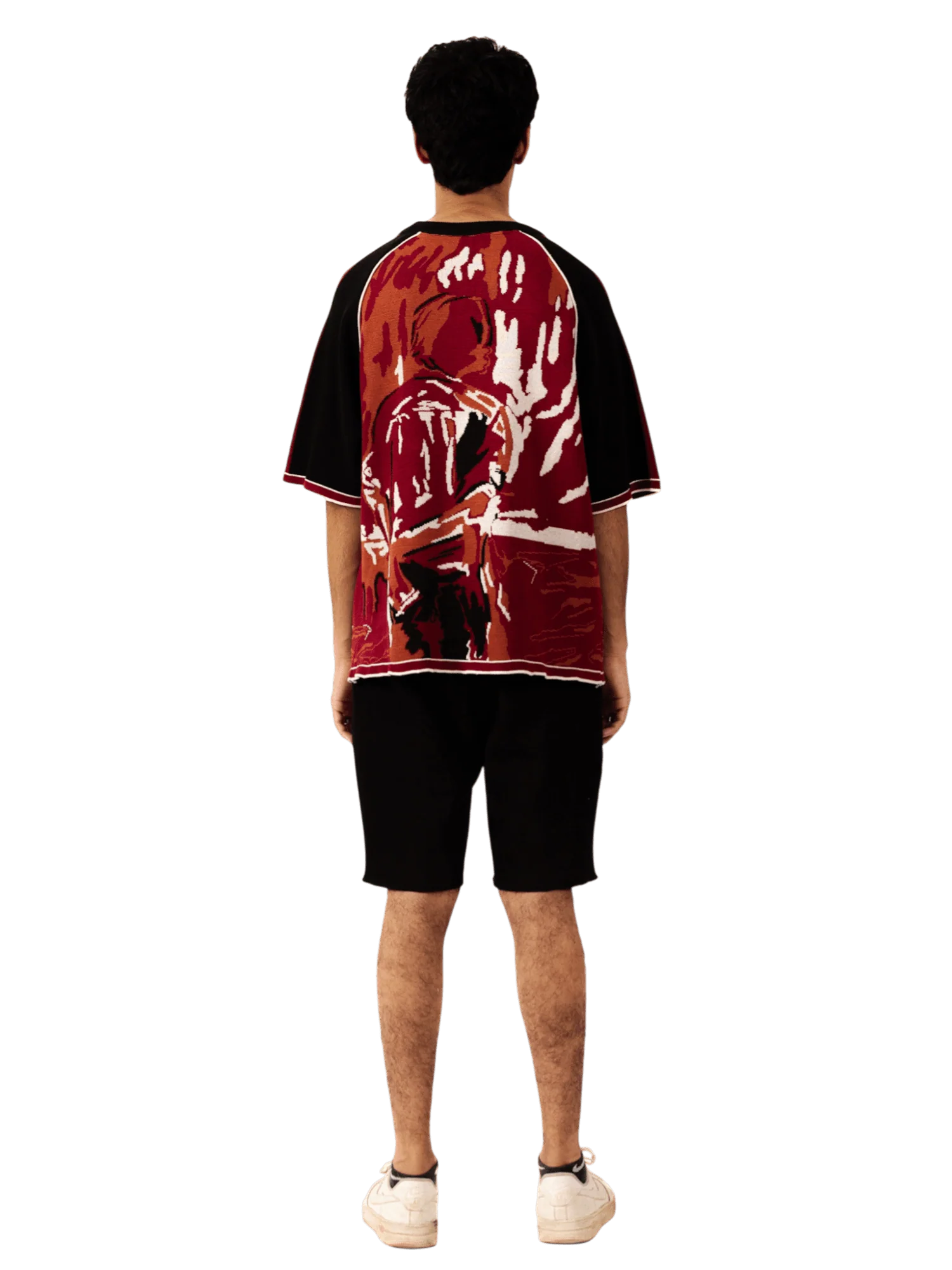 Rust echoes knit shirt - Image 9
