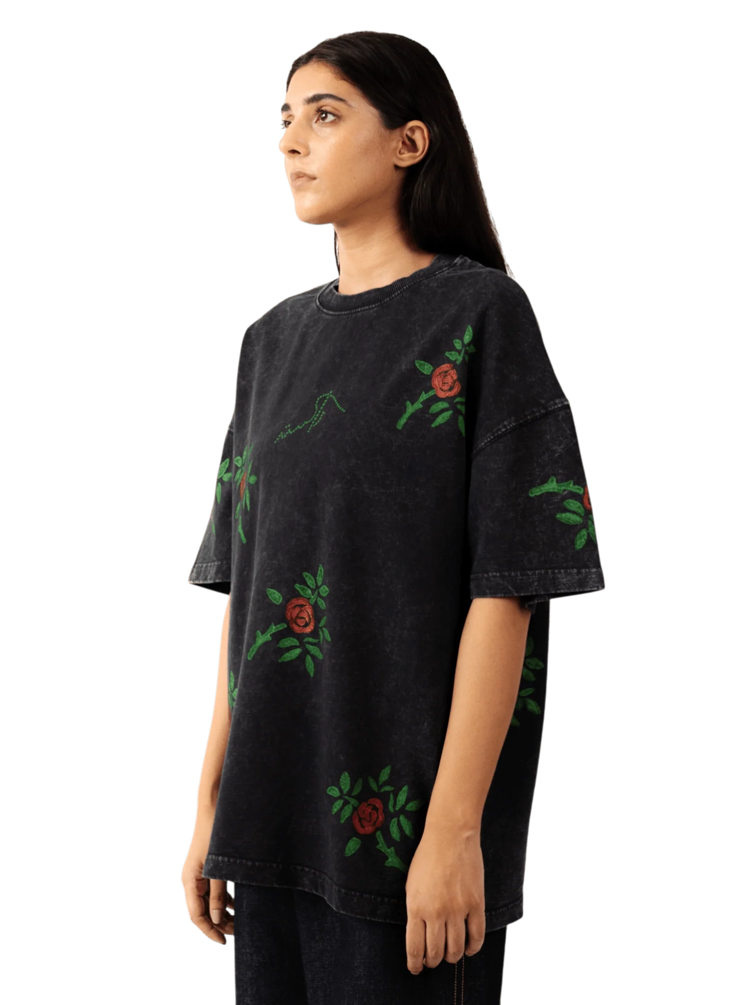 Safar-E-Gul block print T-shirt - Image 11