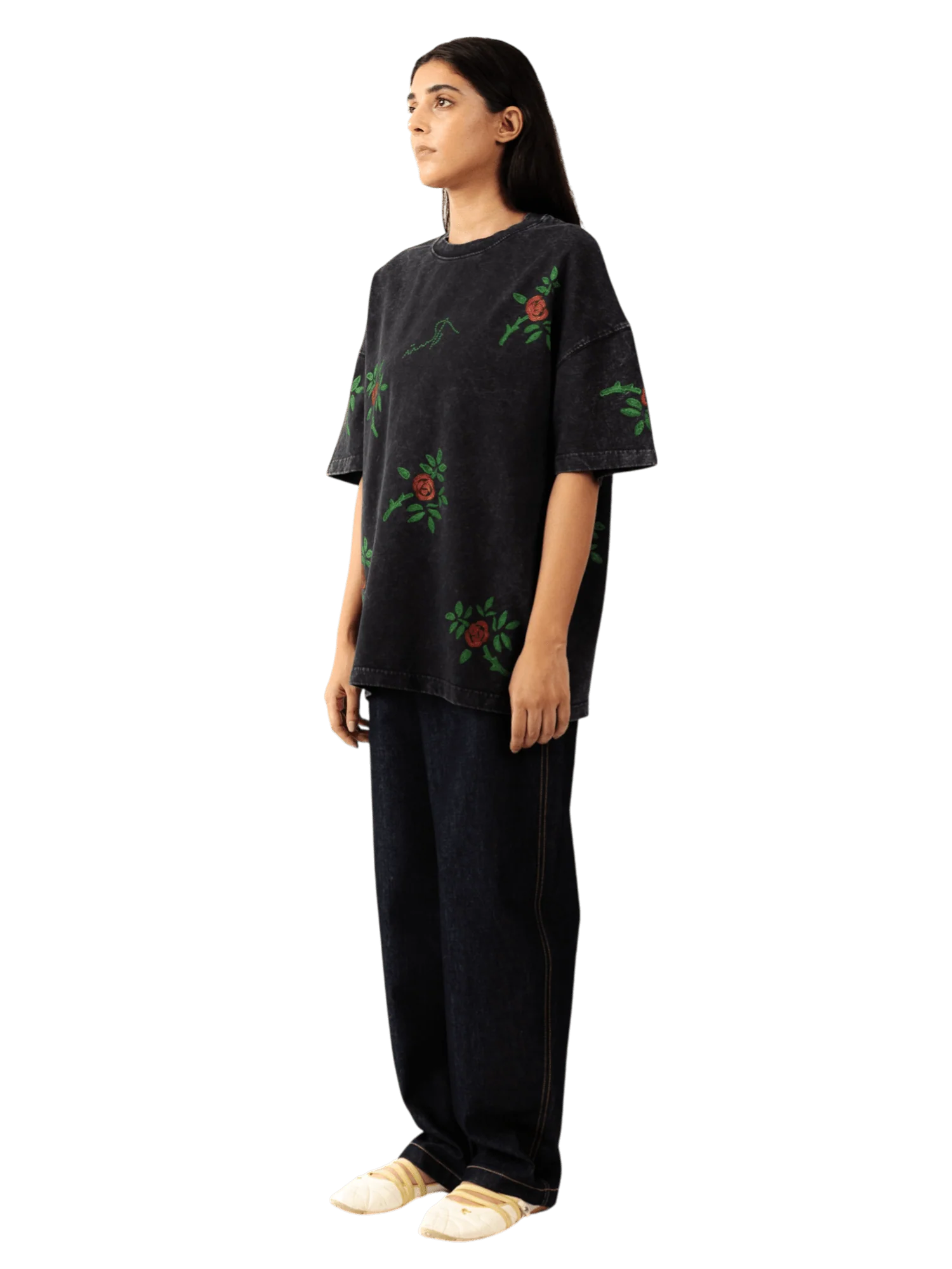 Safar-E-Gul block print T-shirt - Image 12