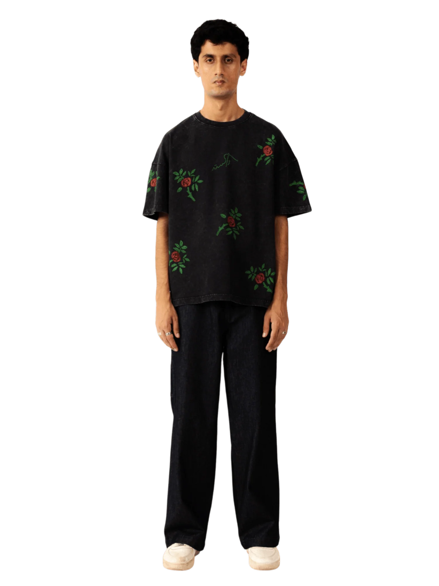 Safar-E-Gul block print T-shirt - Image 5