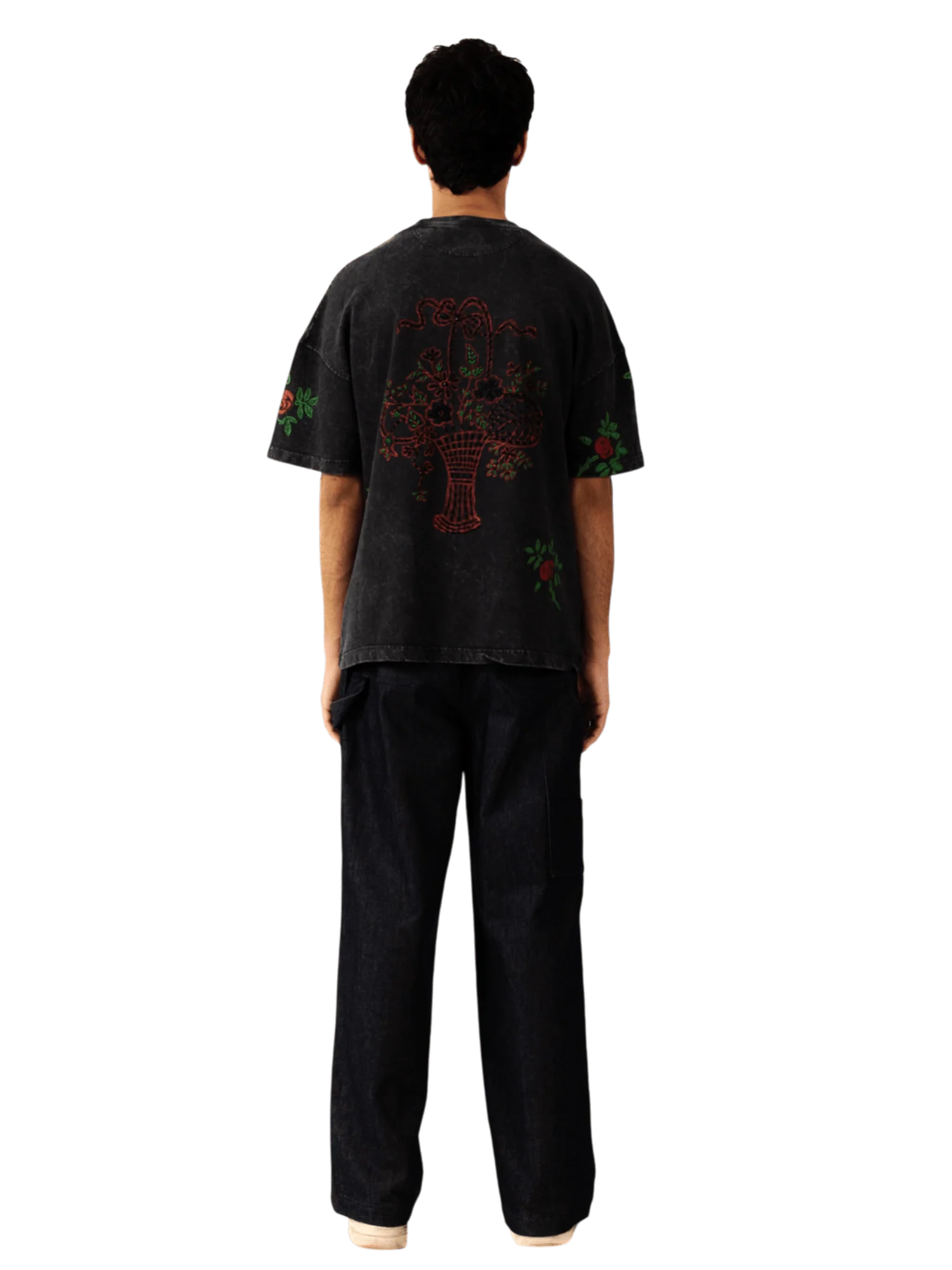 Safar-E-Gul block print T-shirt - Image 9