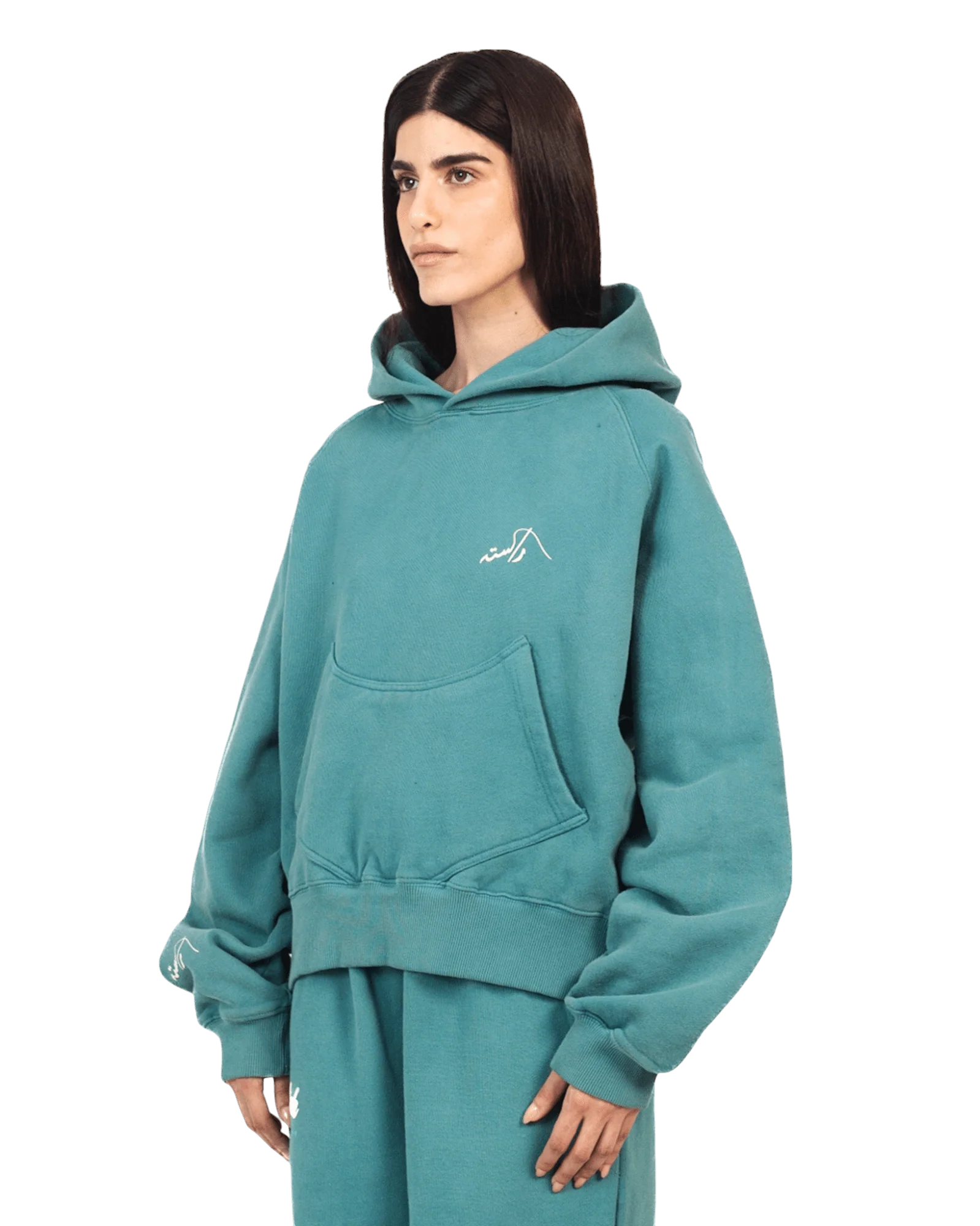 Sea green made in PAK hoodie (V4) - Image 11