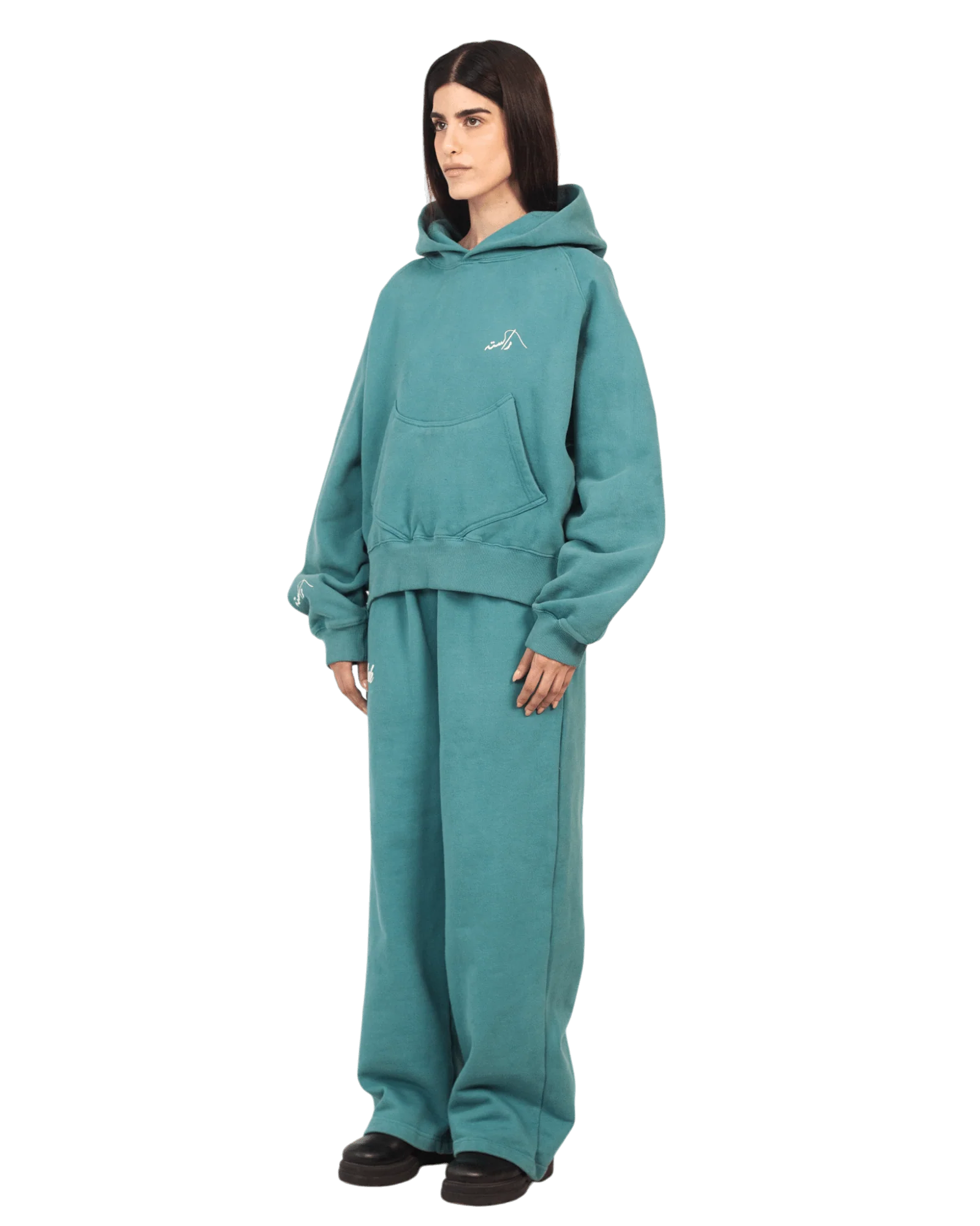 Sea green made in PAK hoodie (V4) - Image 12