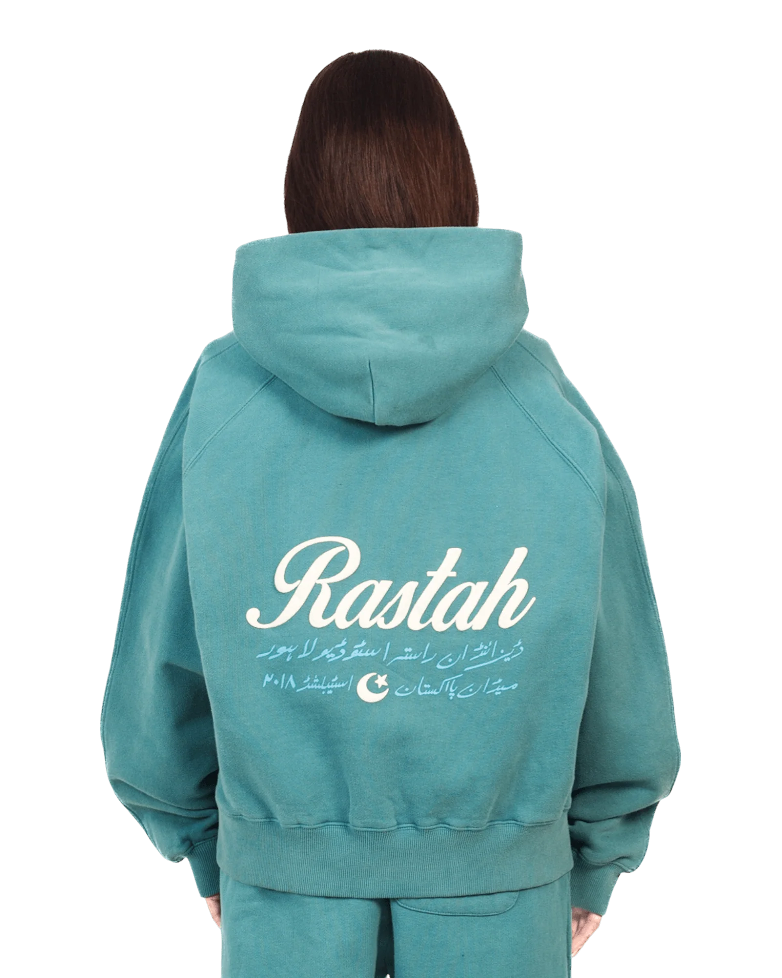 Sea green made in PAK hoodie (V4) - Image 3