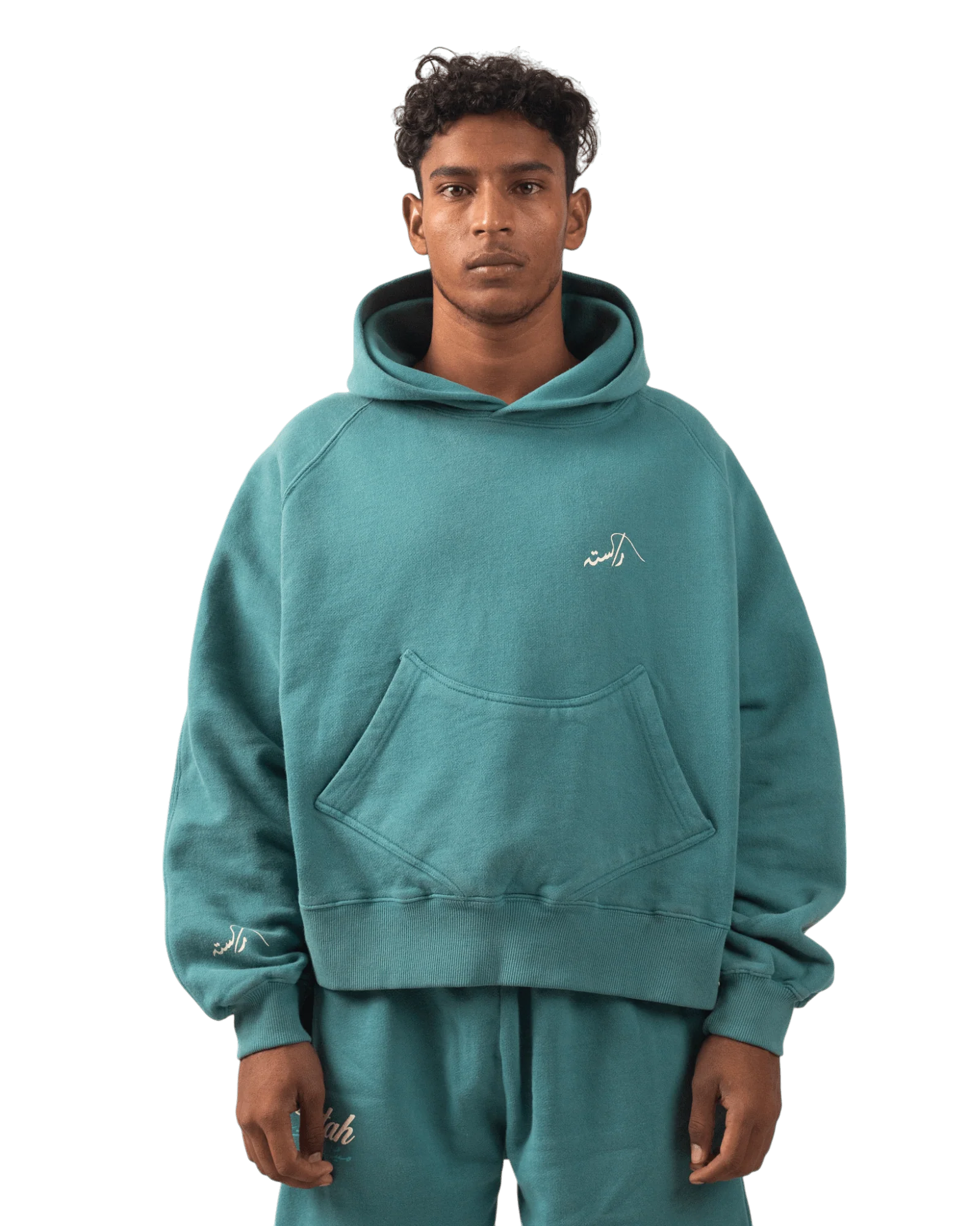Sea green made in PAK hoodie (V4) - Image 4